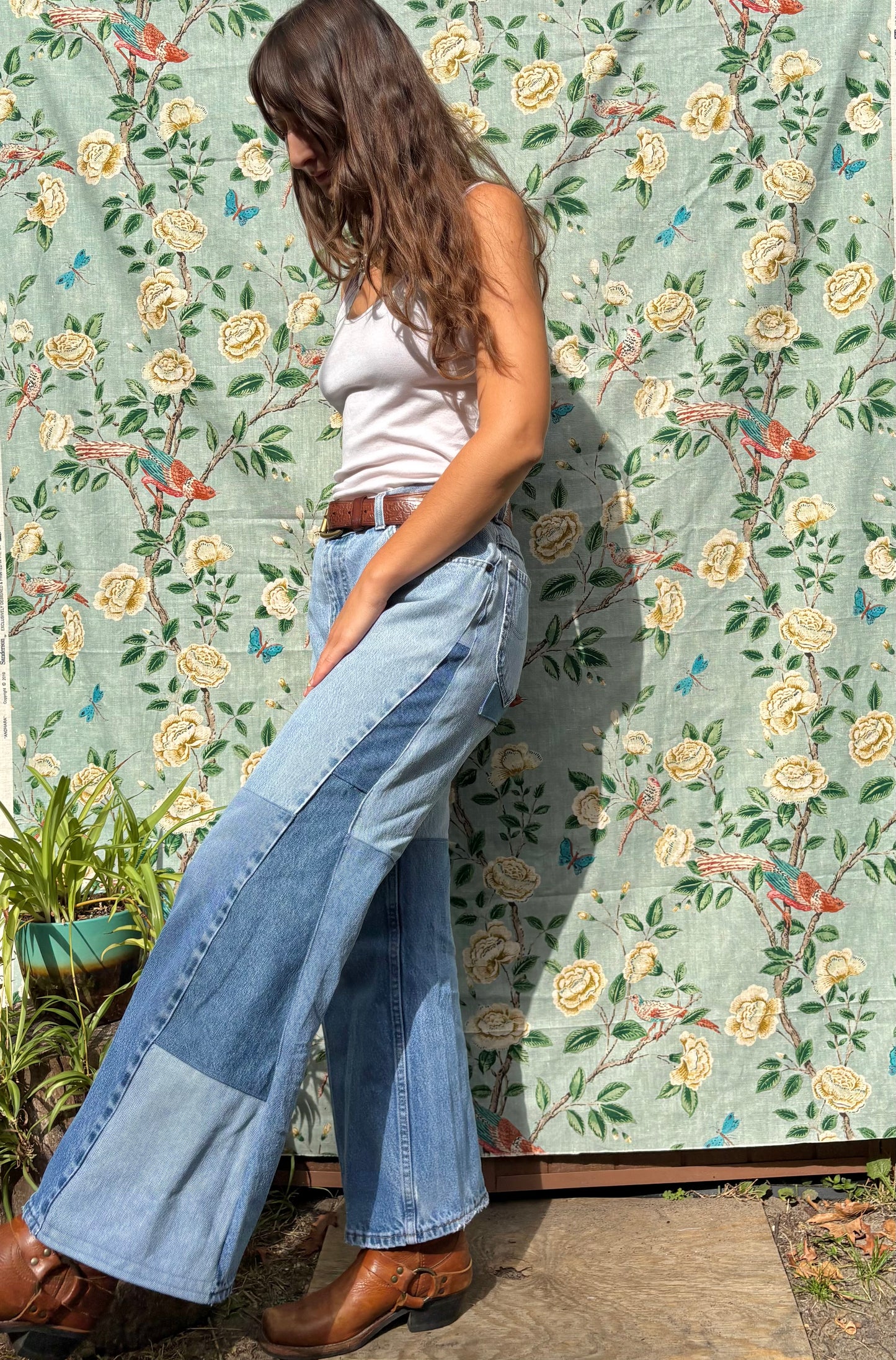 Plain Jane Patched Bum Lee's