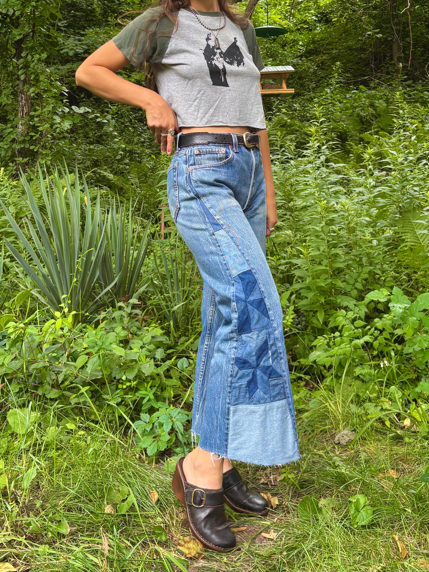 Star & Pinwheel Levi's 501s