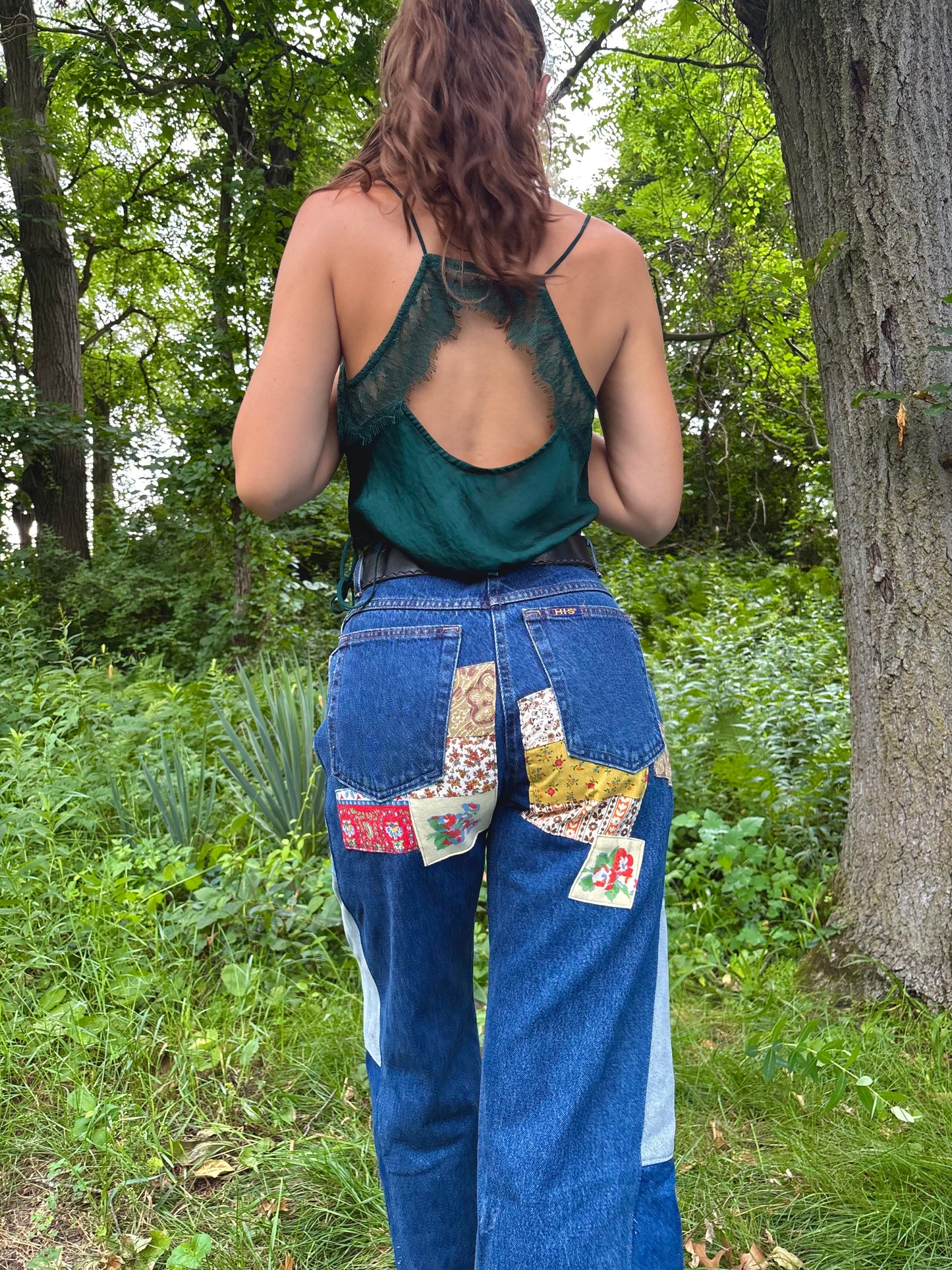 Patched Bum H.I.S Jeans