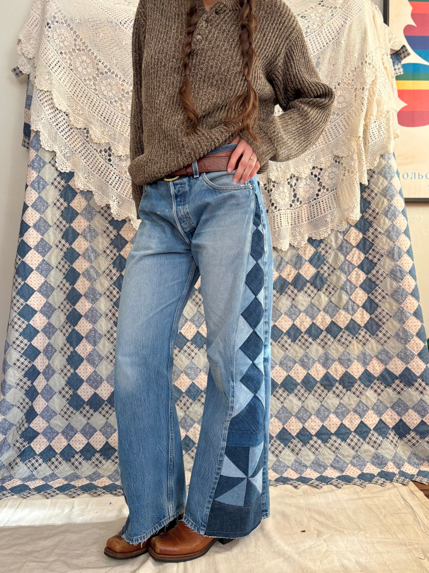 Diamond Pinwheel Levi's 501 XX