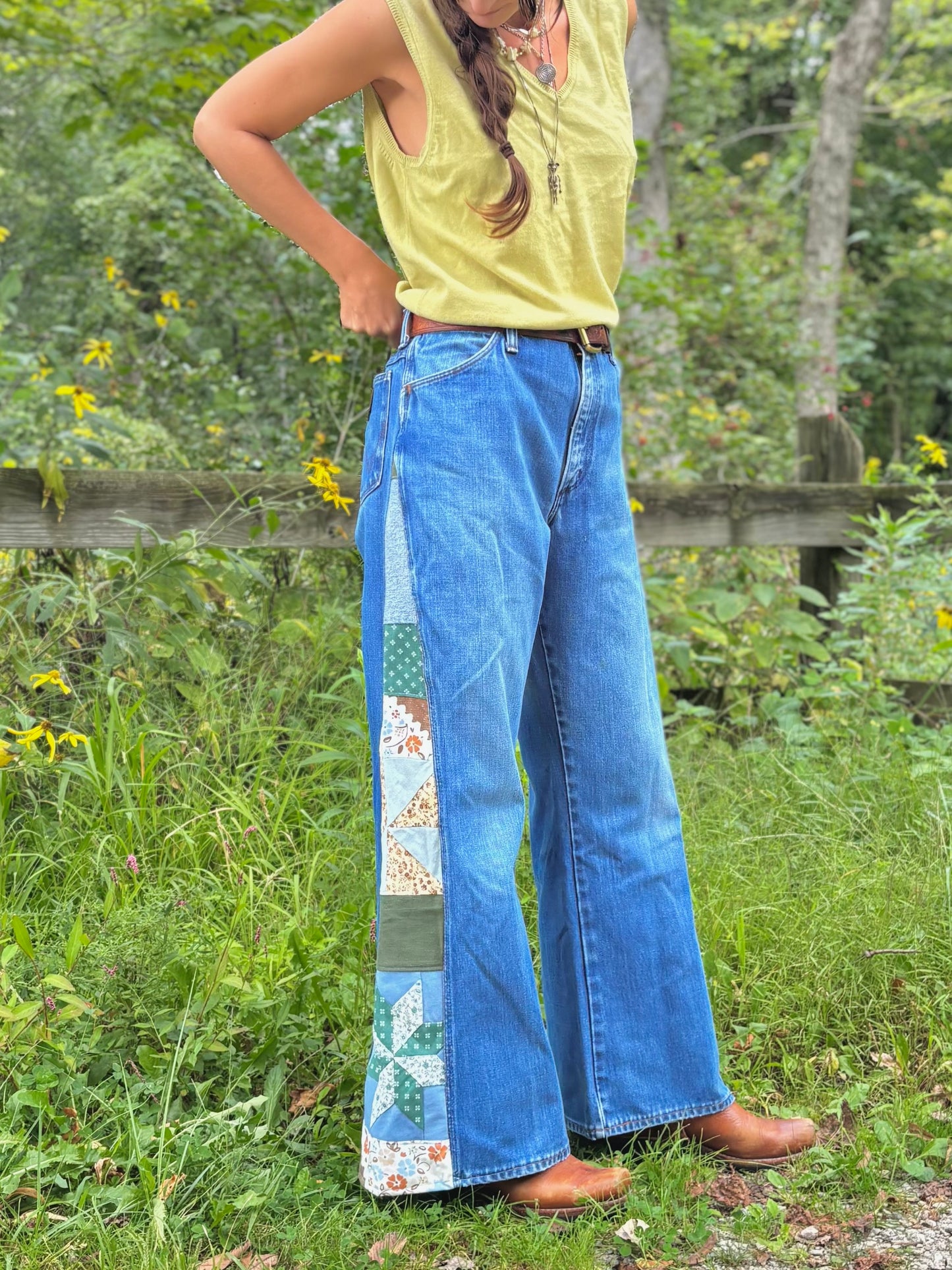 Star & Pinwheel 70s Wranglers