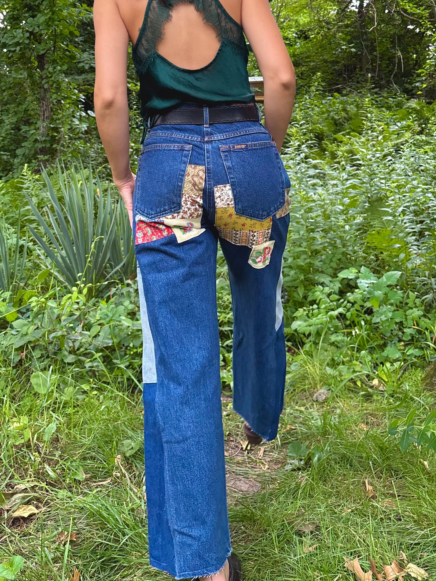 Patched Bum H.I.S Jeans