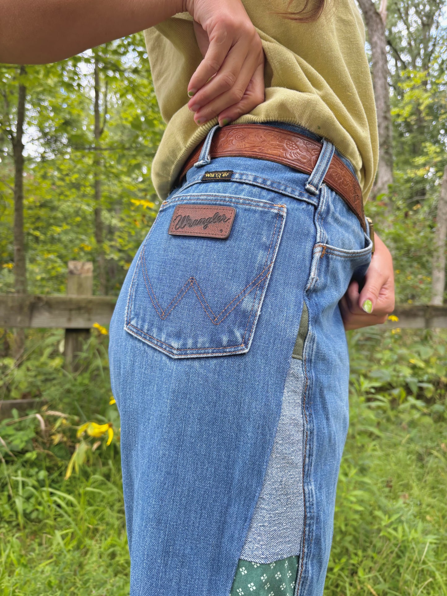 Star & Pinwheel 70s Wranglers
