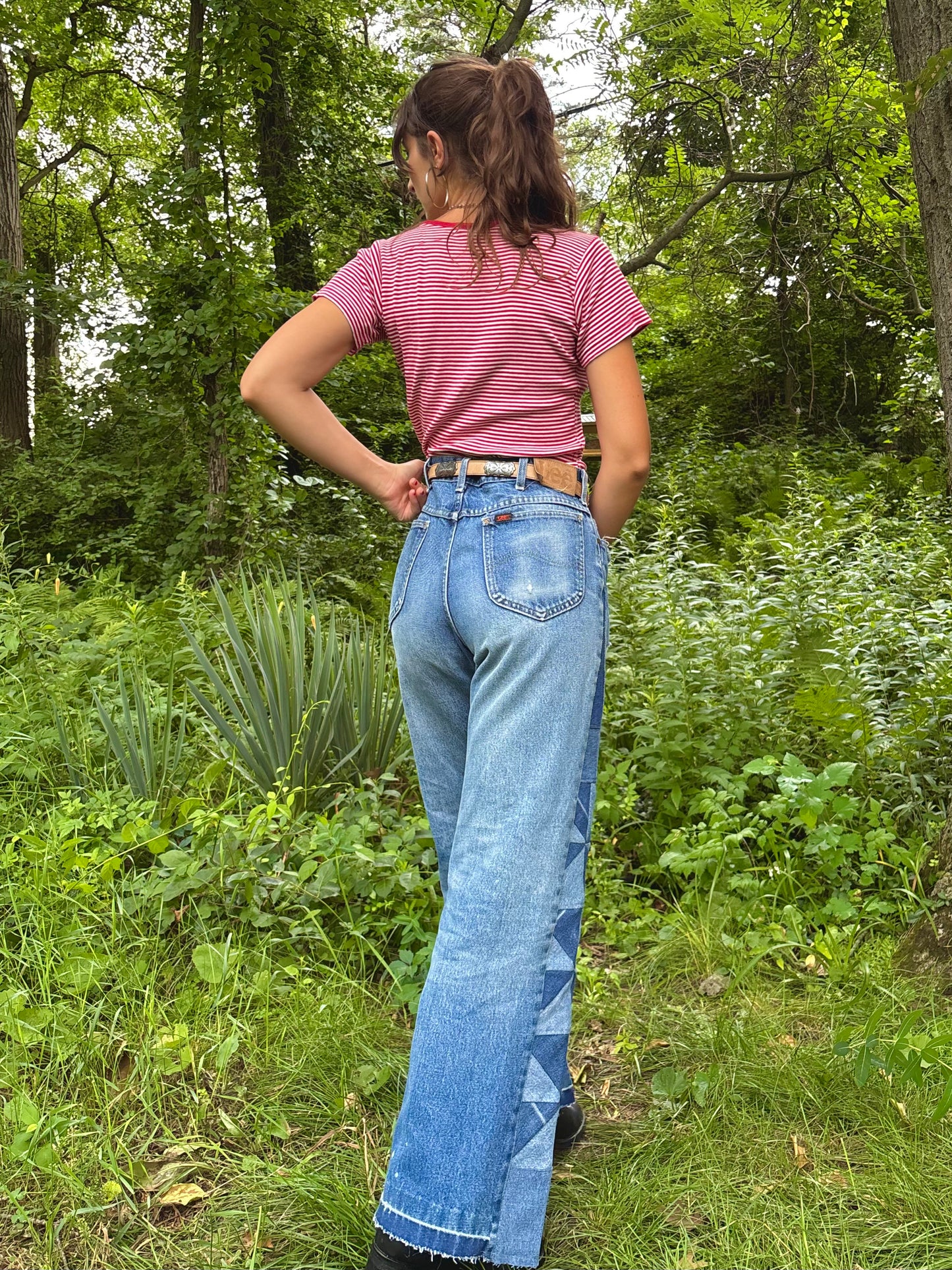 Blue Jean Pinwheel Lees