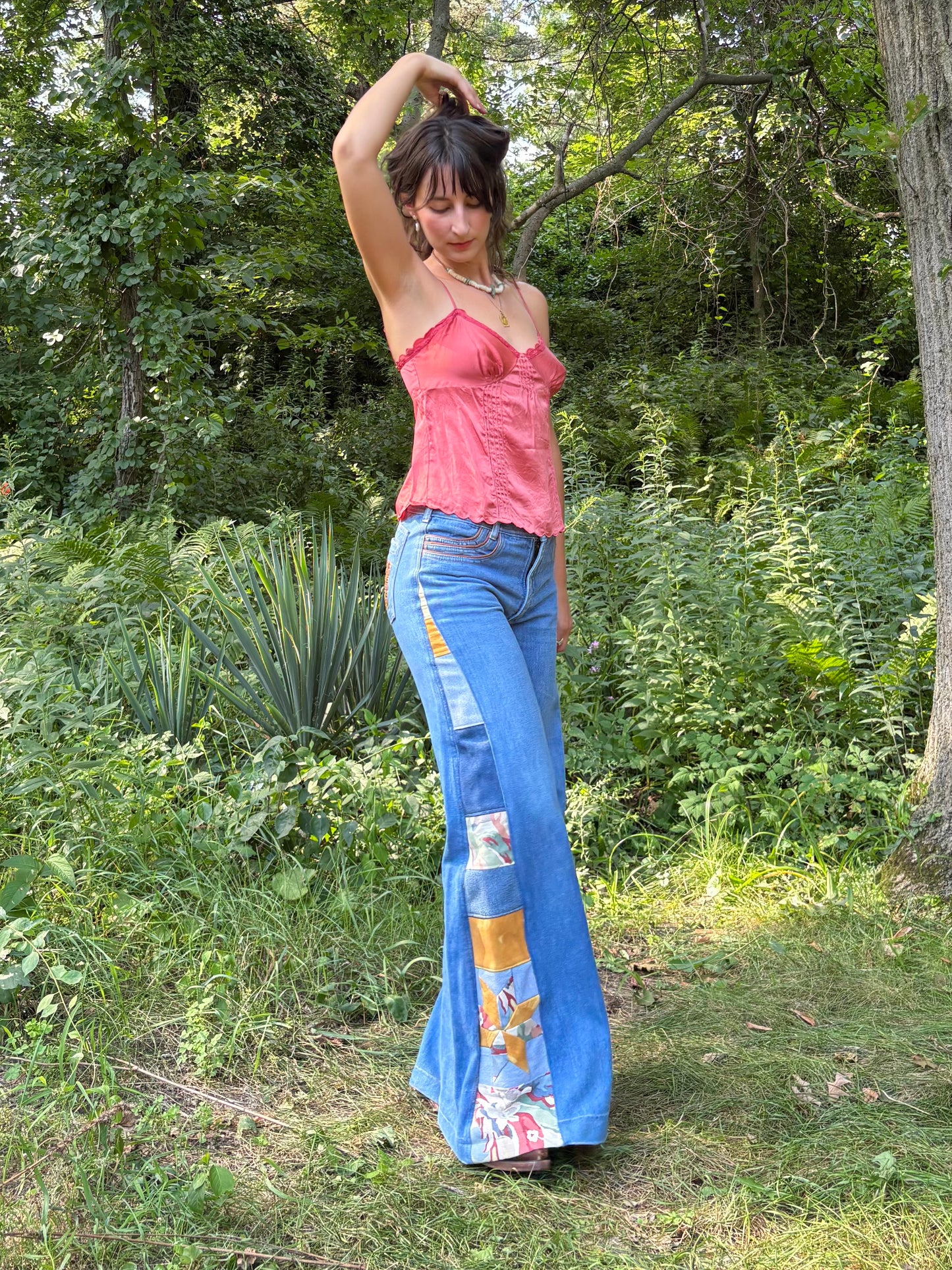 Brittania Star Quilt Jeans 💗