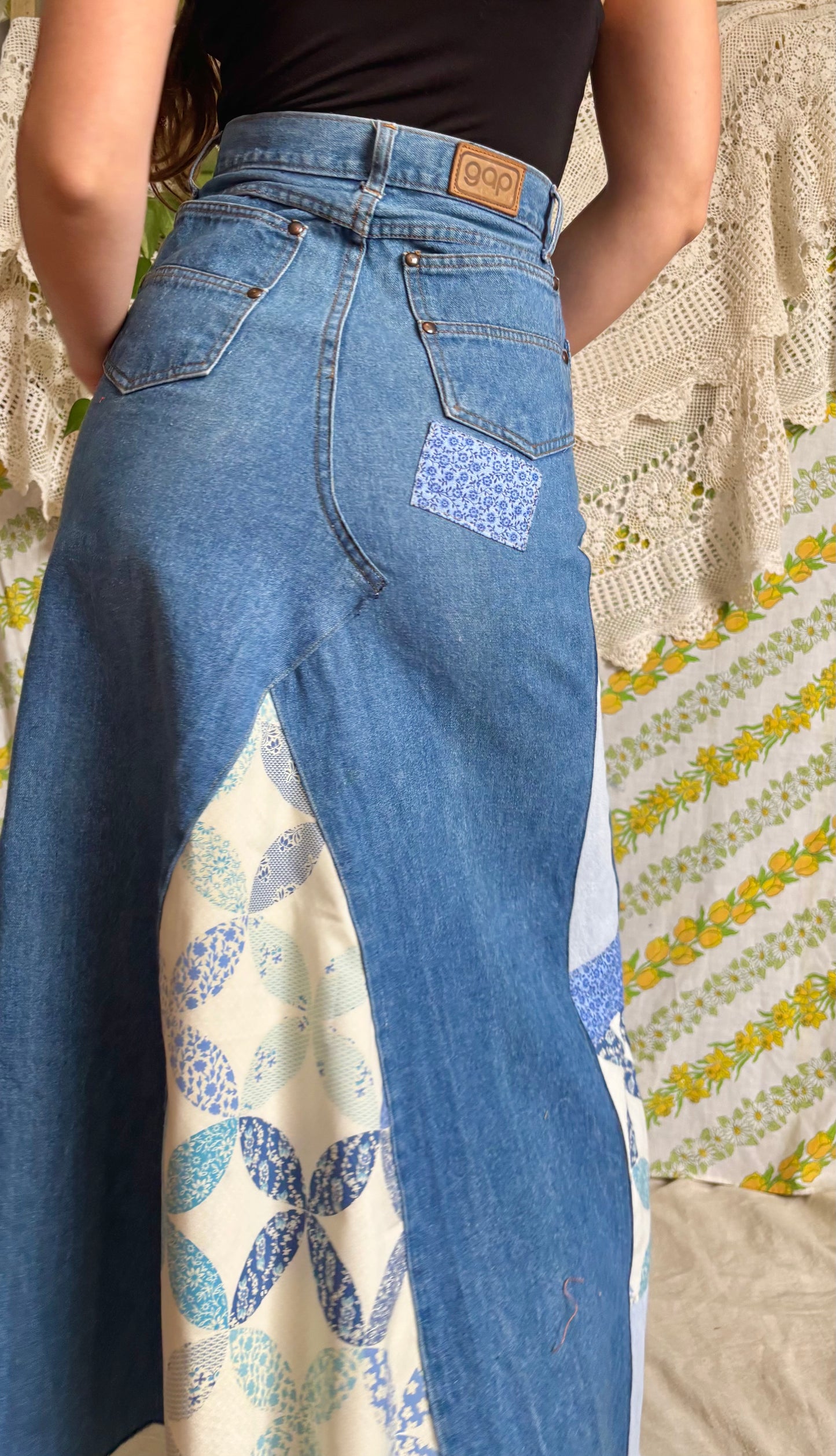 1970s Gap Quilt Skirt