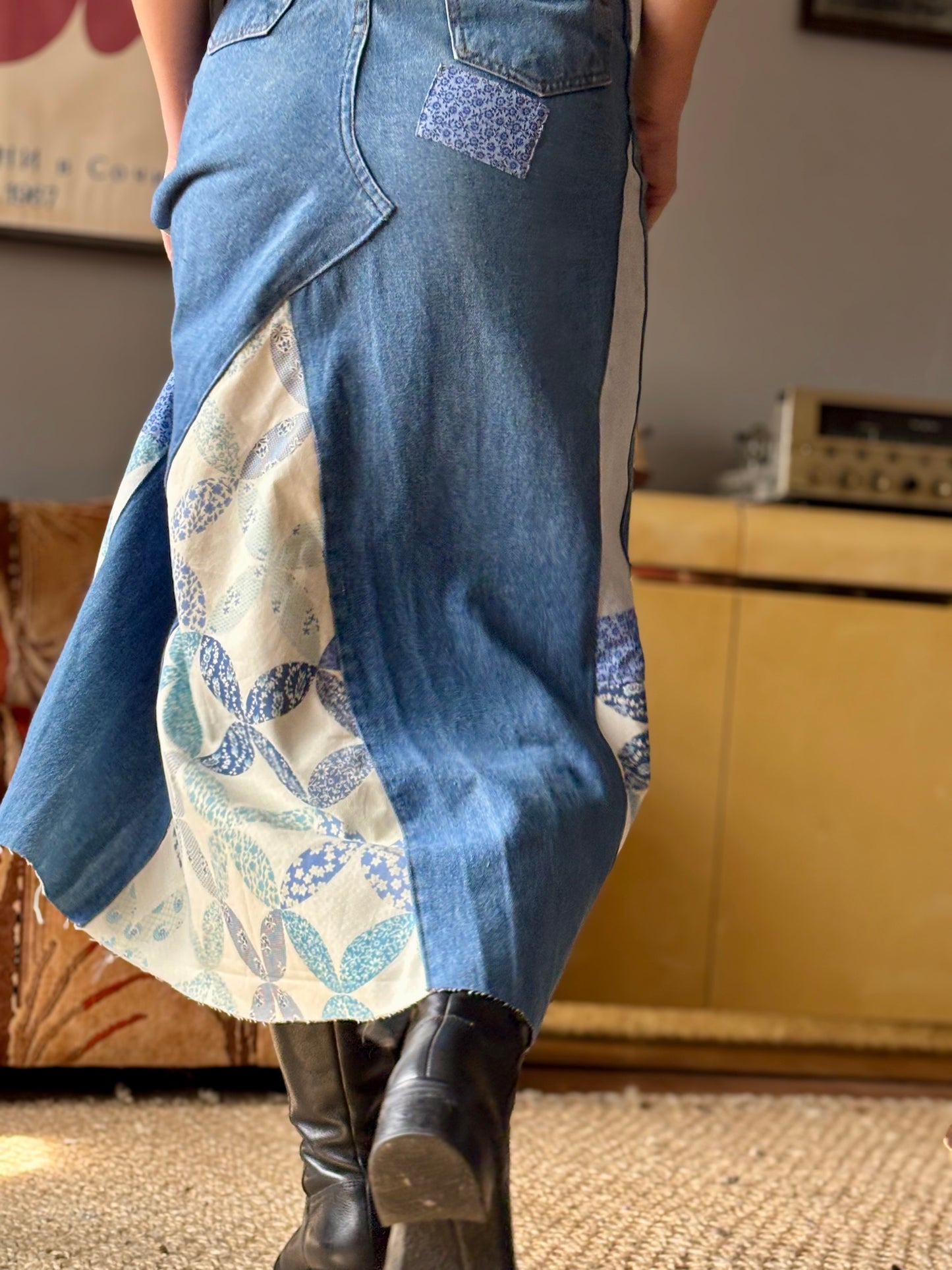 1970s Gap Quilt Skirt