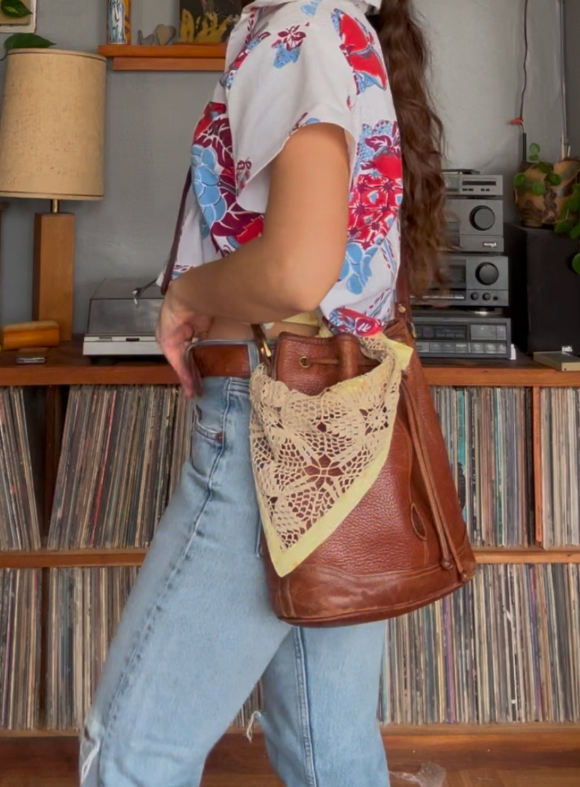 ✿ Crochet Bandana Scarf ✿