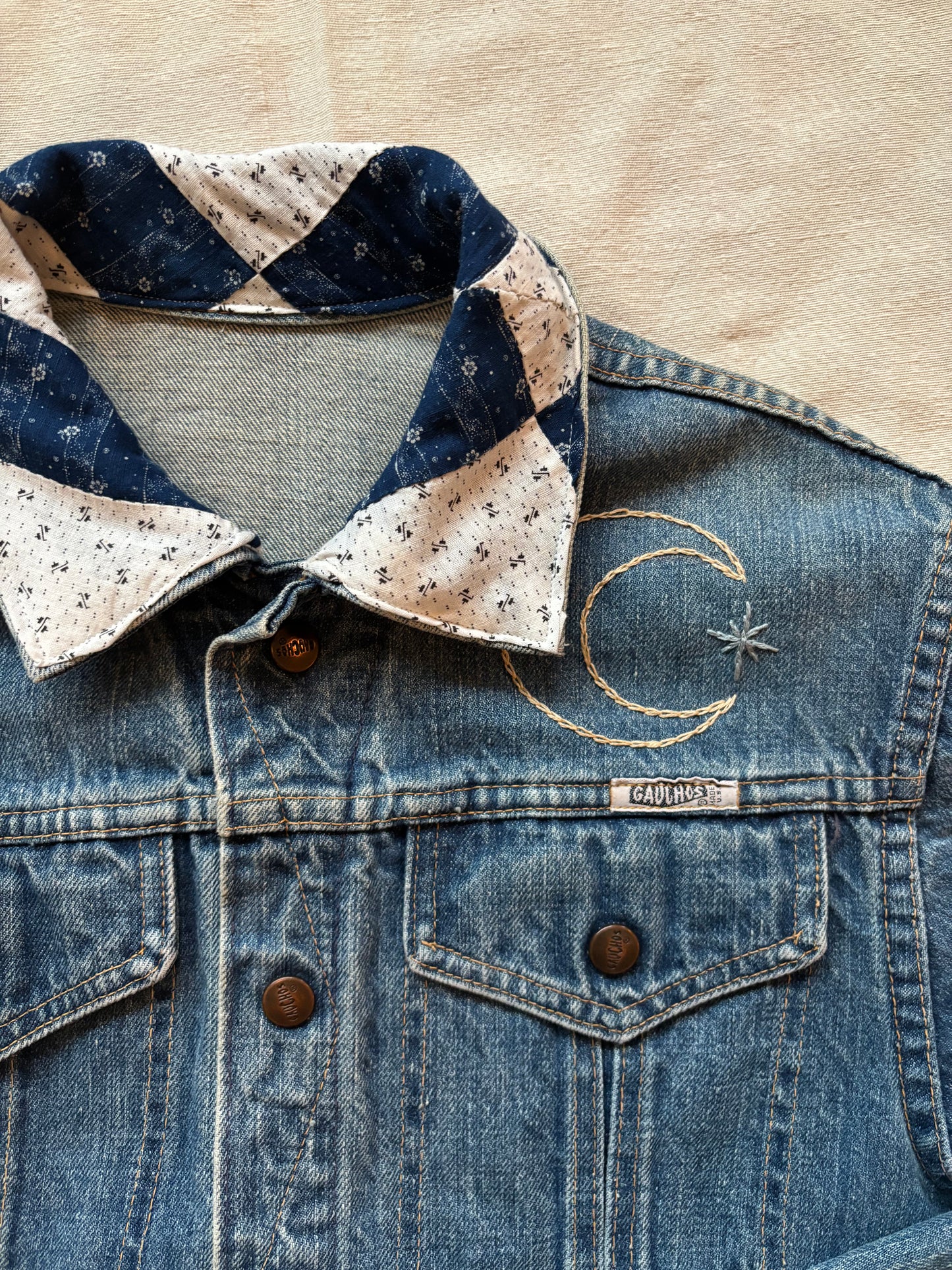 Vintage Gaucho Calico Jacket