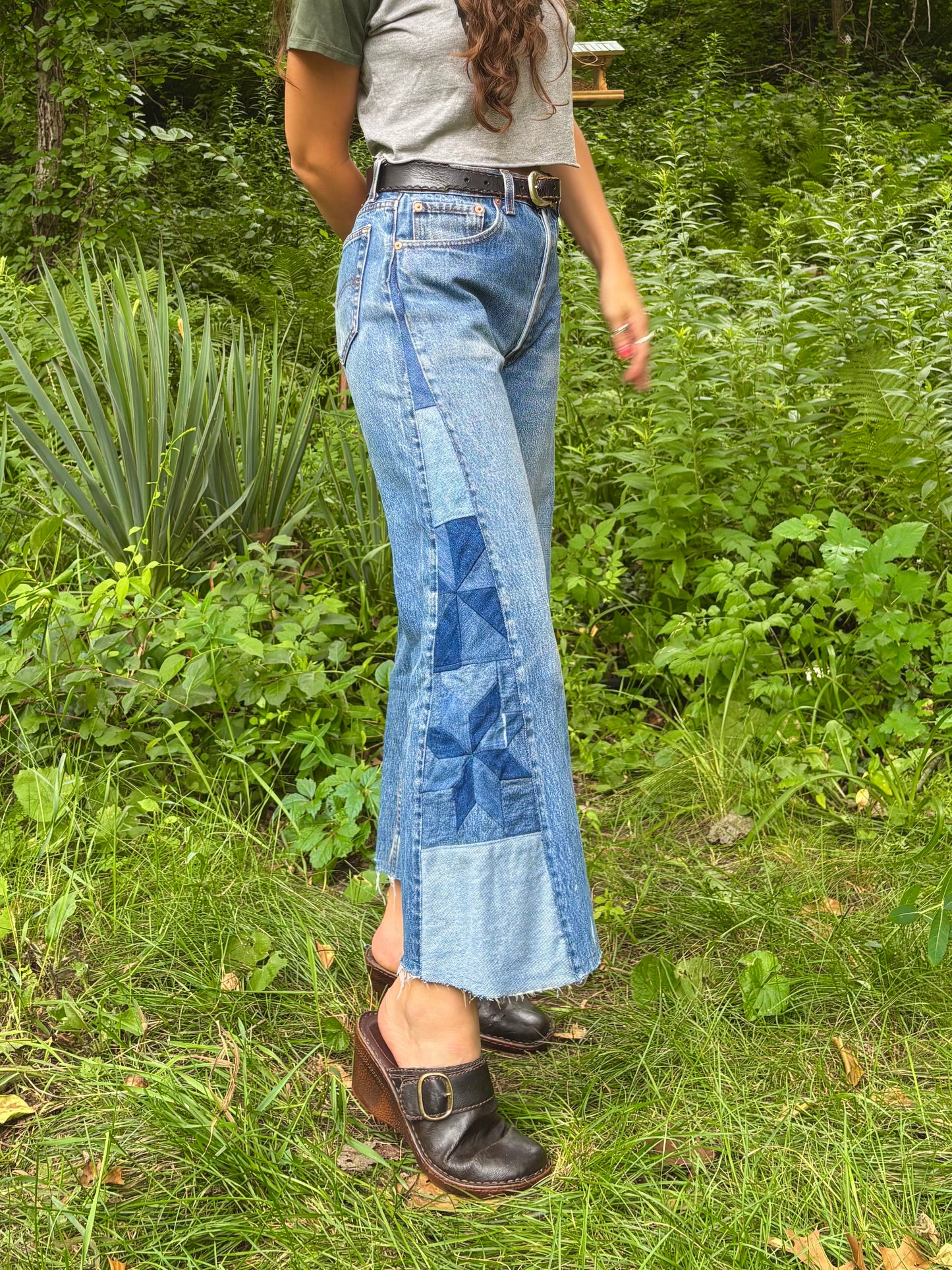 Star & Pinwheel Levi's 501s