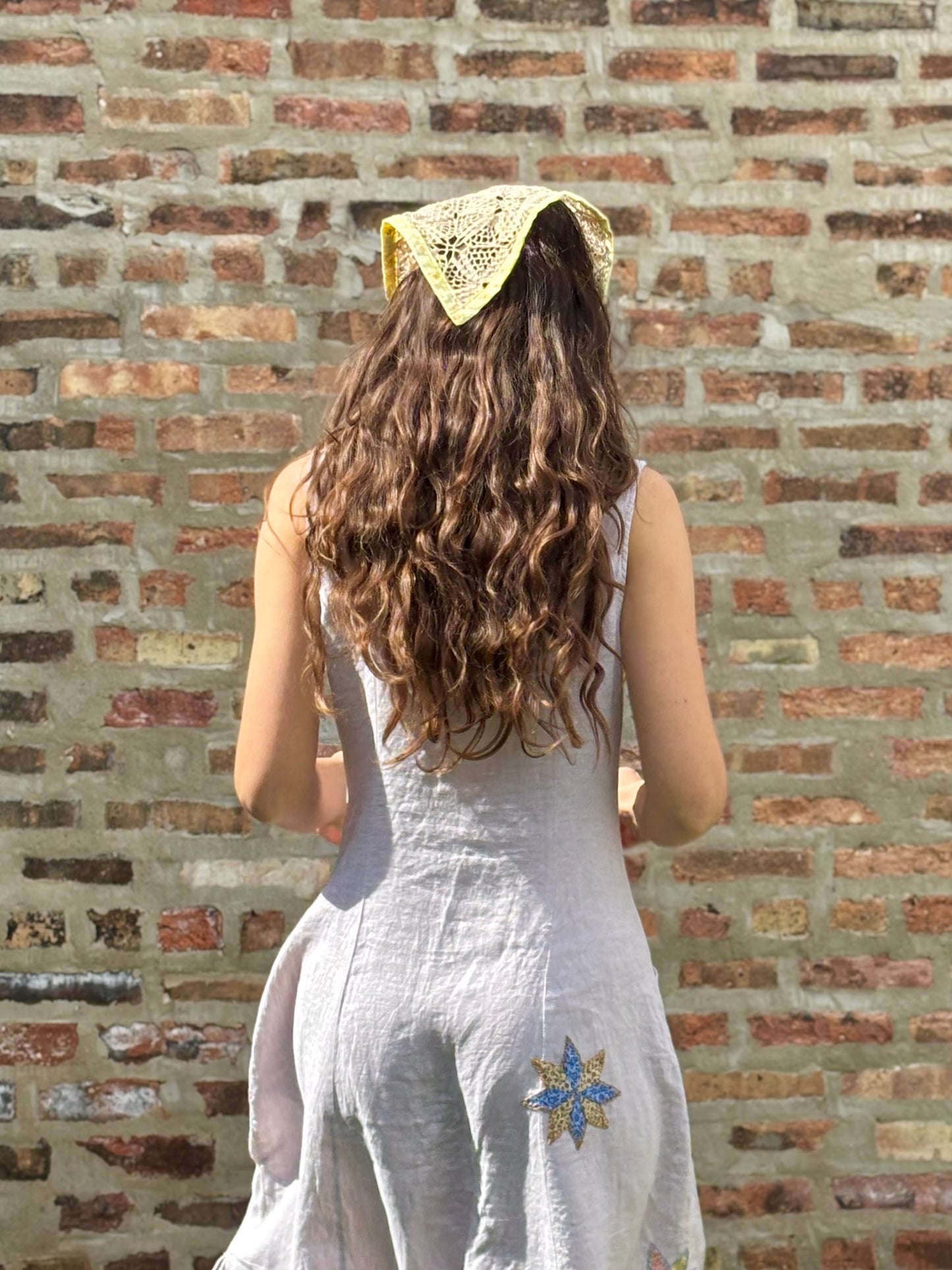 ✿ Crochet Bandana Scarf ✿