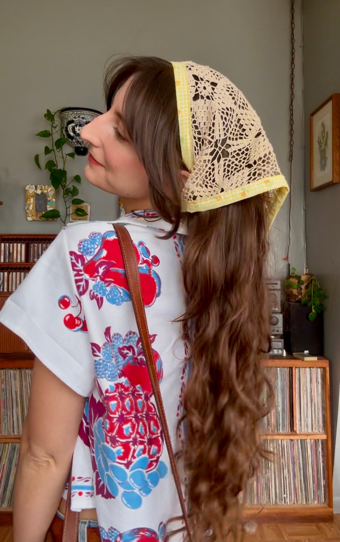 ✿ Crochet Bandana Scarf ✿