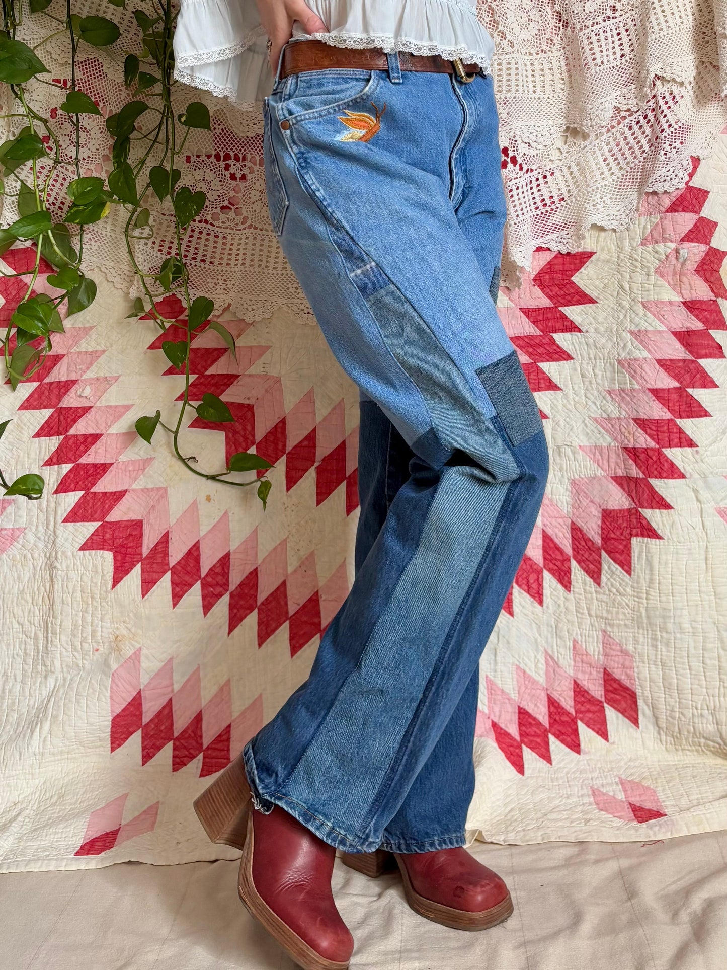 Plain Butterfly Wranglers size 34