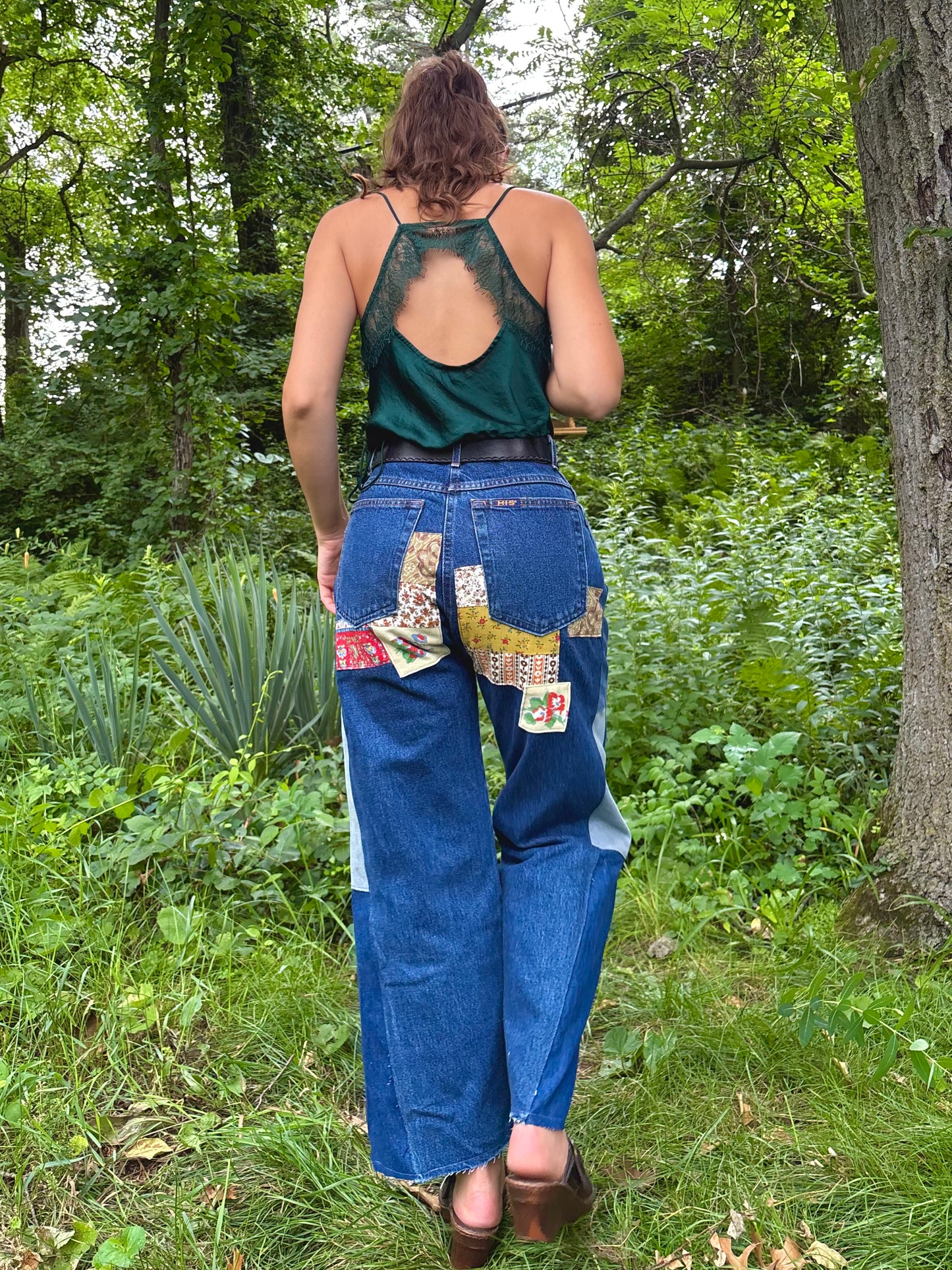 Patched Bum H.I.S Jeans