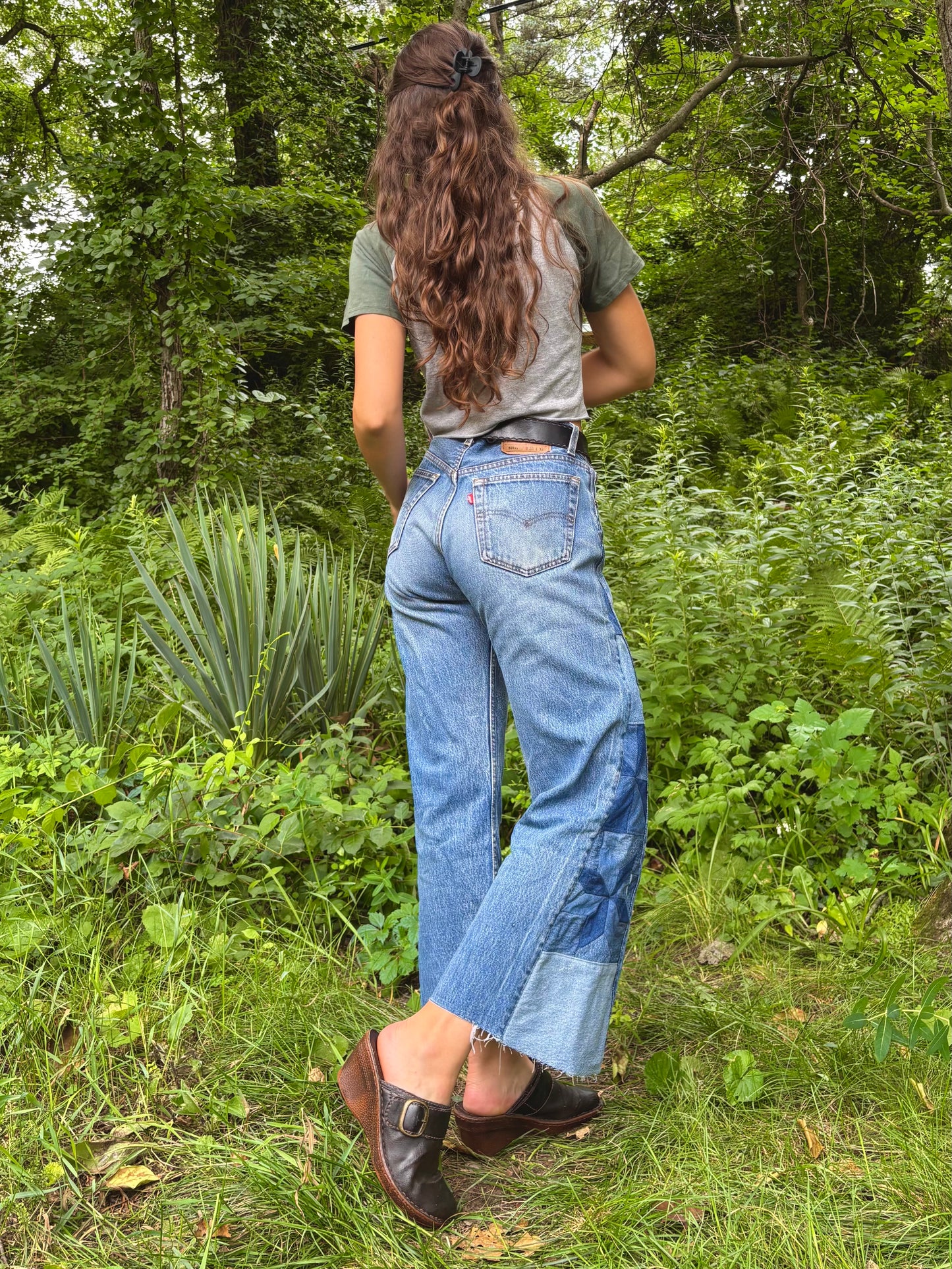 Star & Pinwheel Levi's 501s