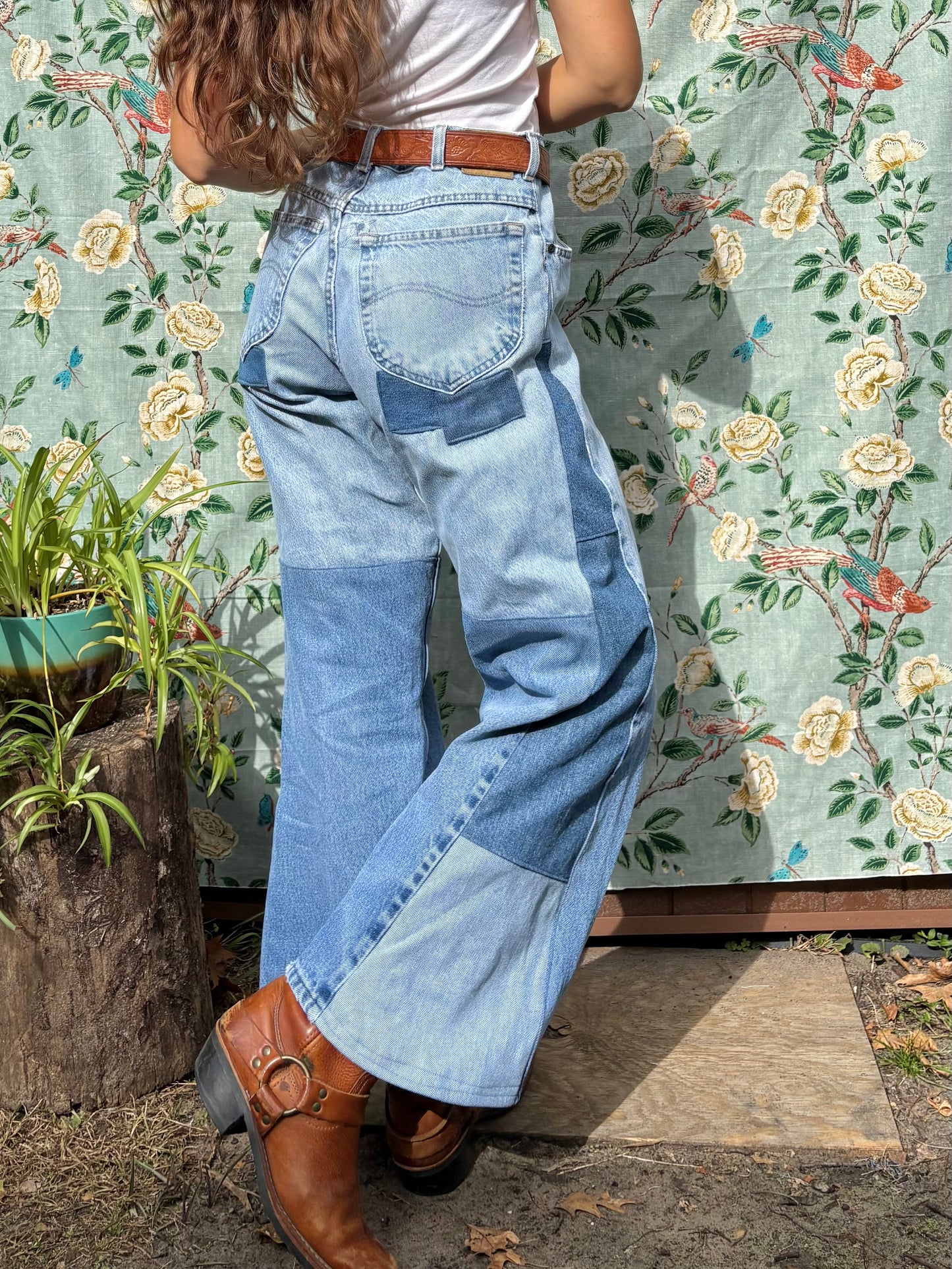 Plain Jane Patched Bum Lee's
