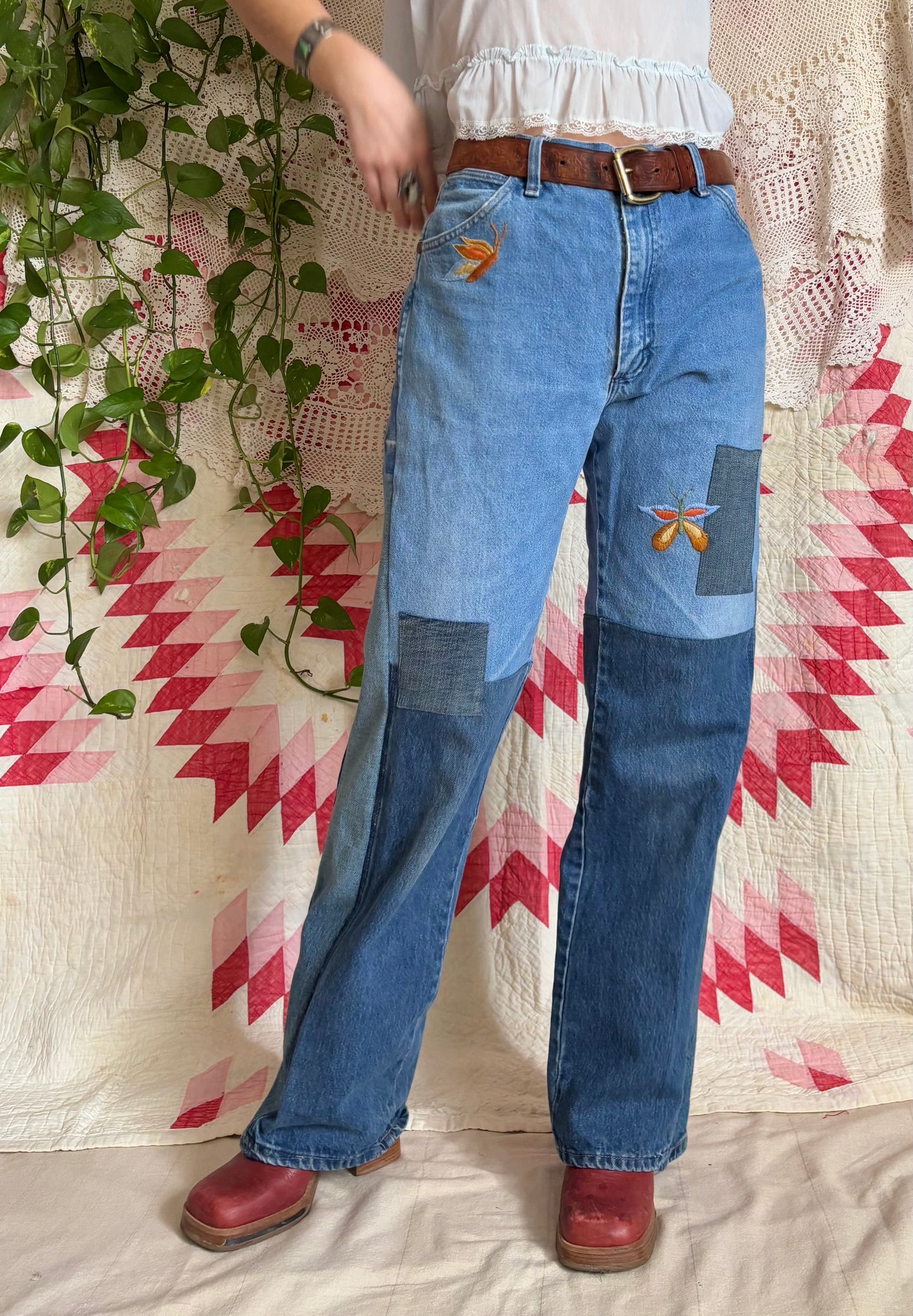 Plain Butterfly Wranglers size 34