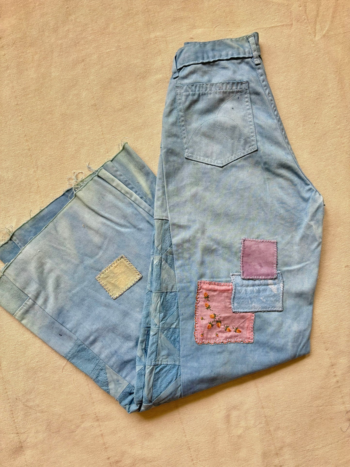 Botanically Dyed Quilted Landlubbers