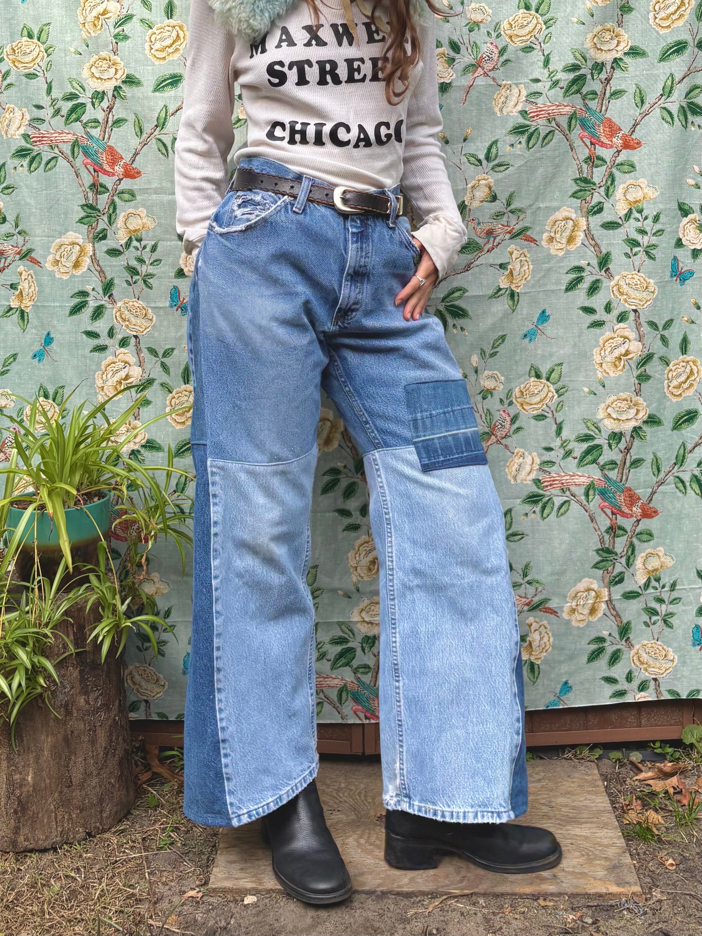 Plain Jane Patched Lee's