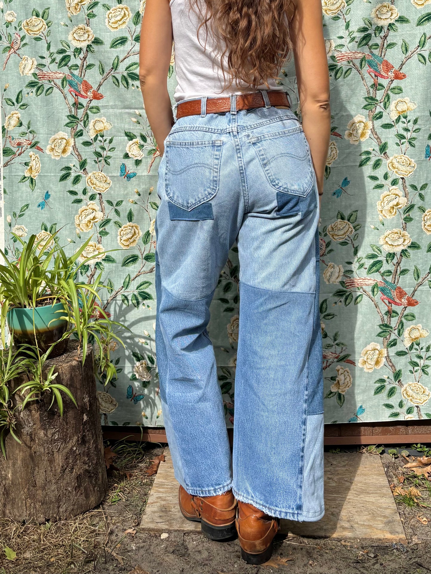 Plain Jane Patched Bum Lee's