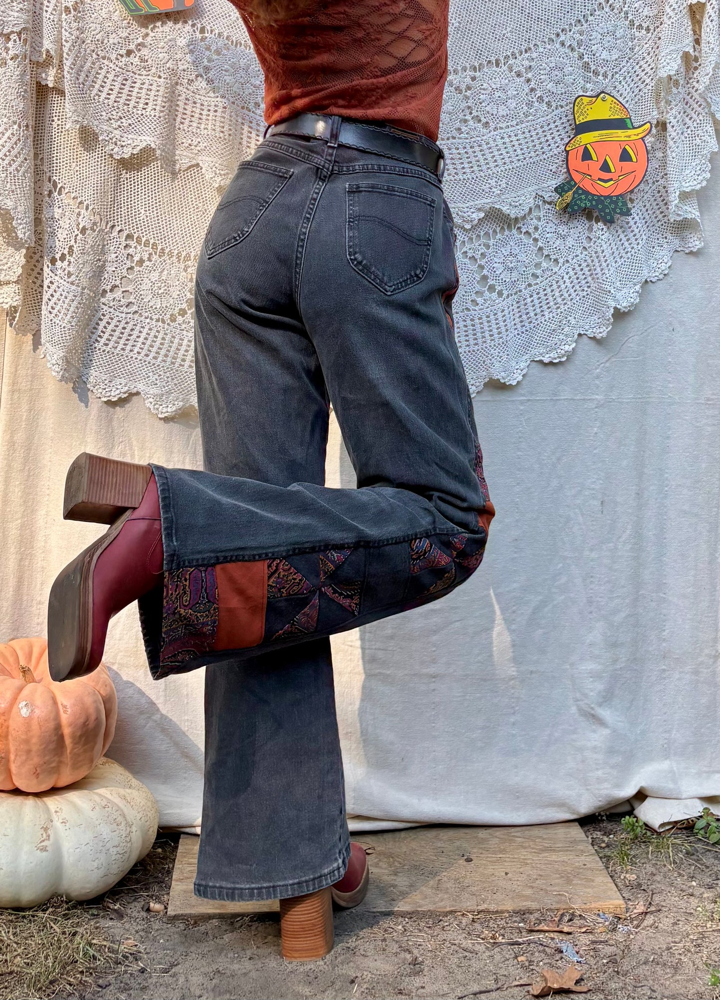 🖤🧡 Black Pinwheel Lees