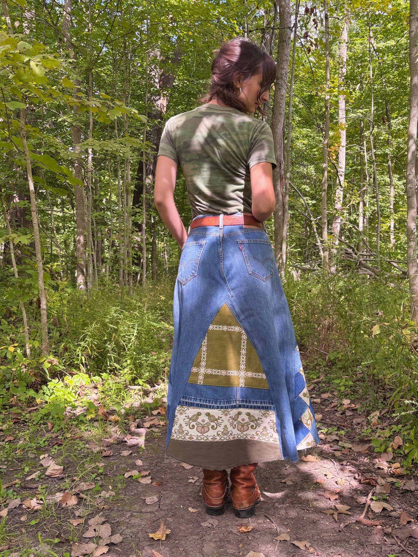 Levi's Quilt Skirt 🌿