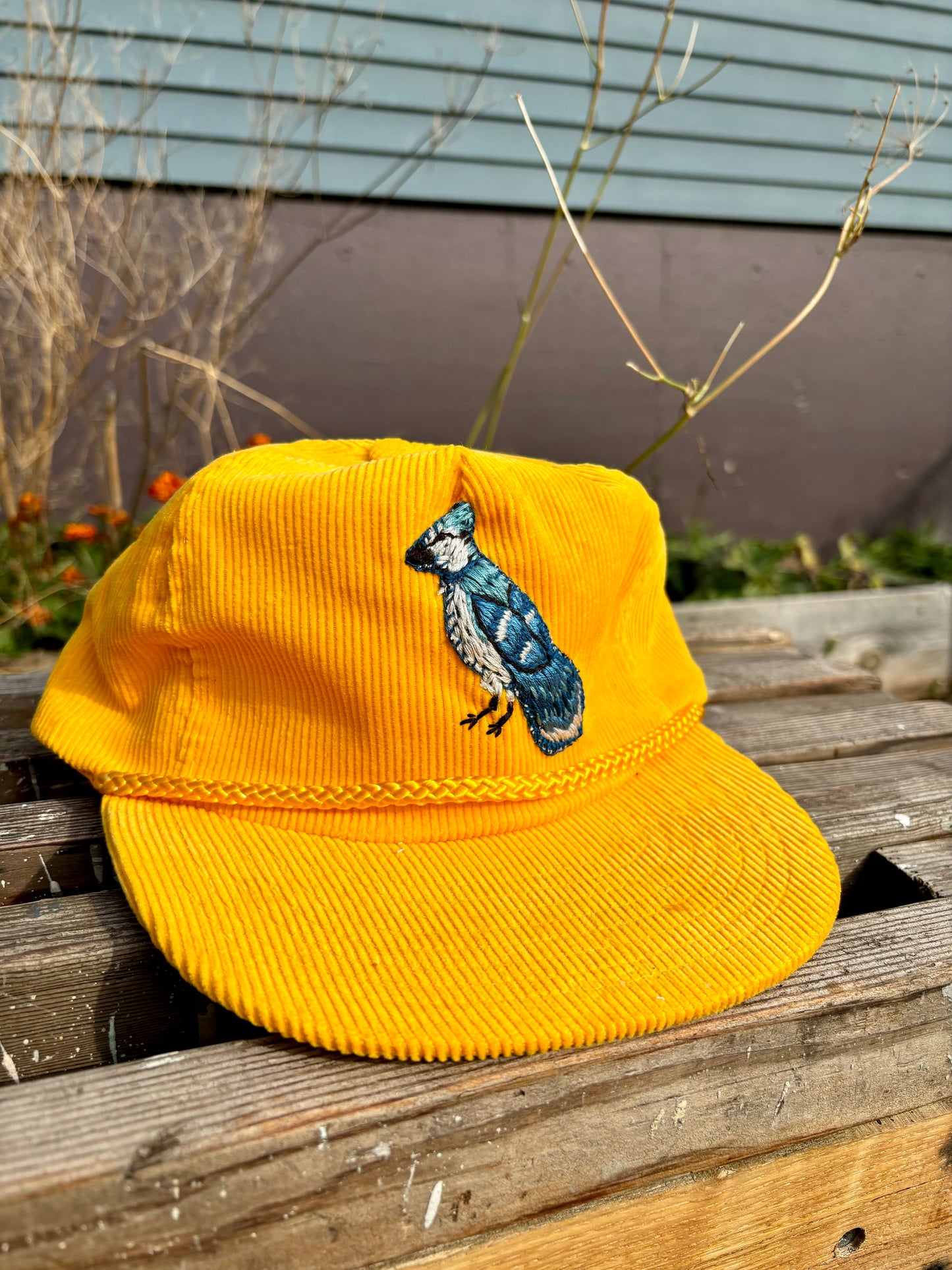 Patchwork Corduroy Trucker Hat