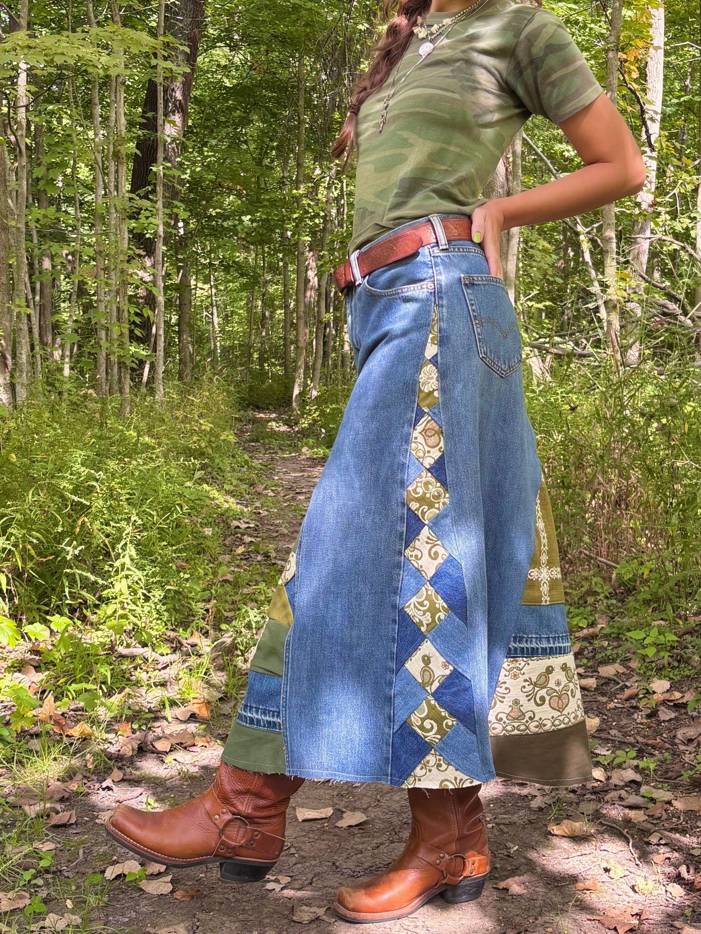 Levi's Quilt Skirt 🌿