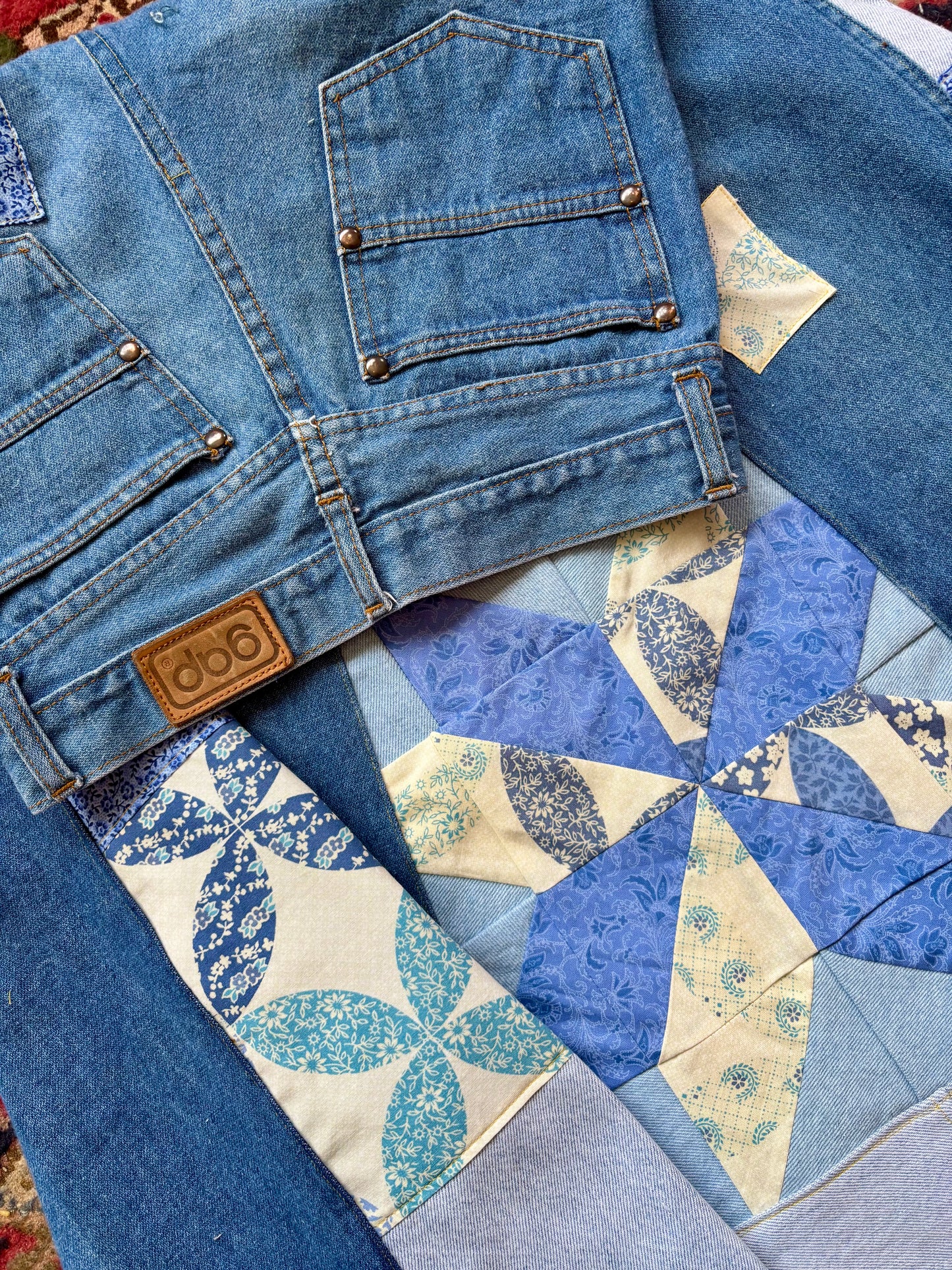 1970s Gap Quilt Skirt