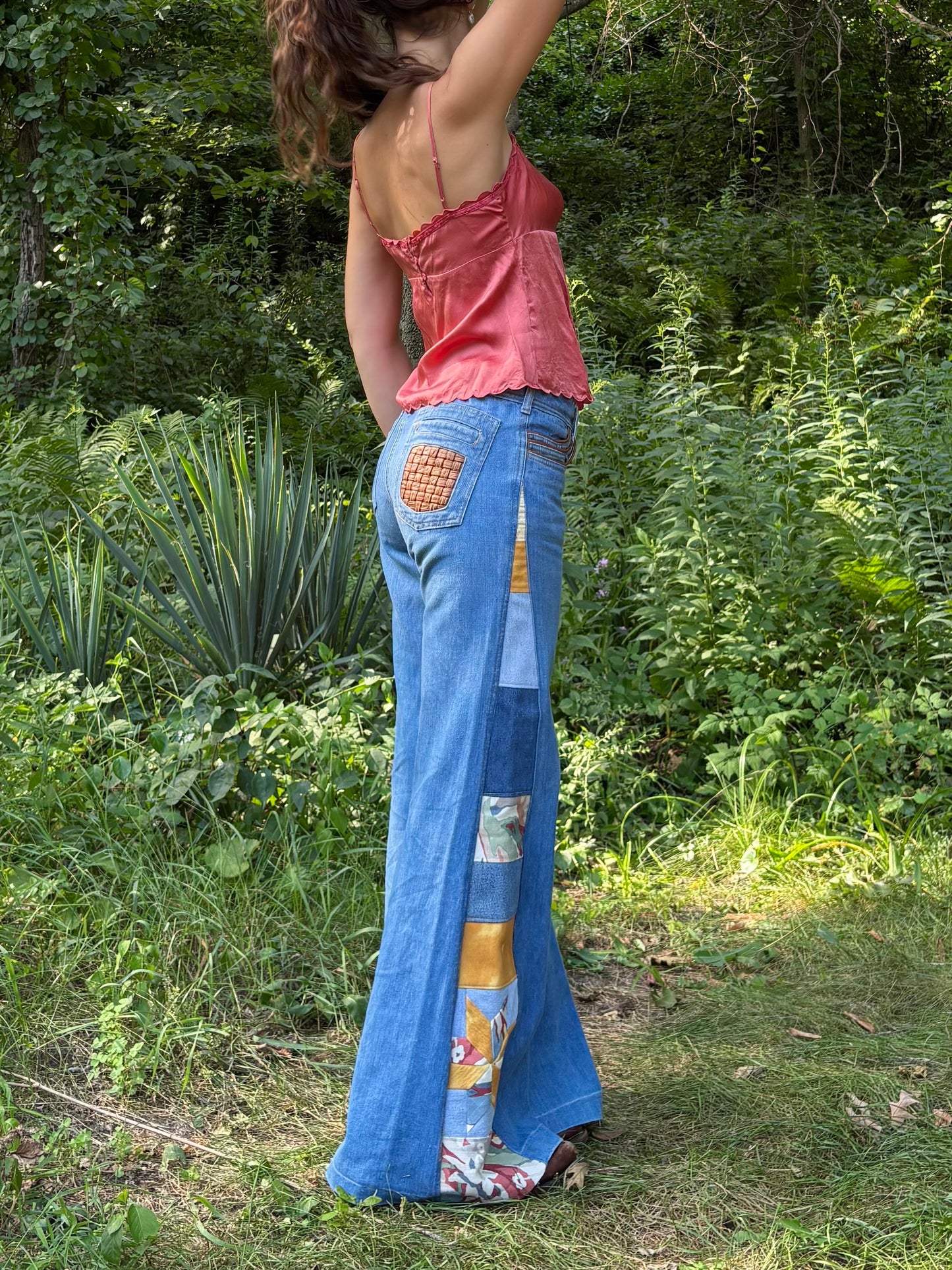 Brittania Star Quilt Jeans 💗