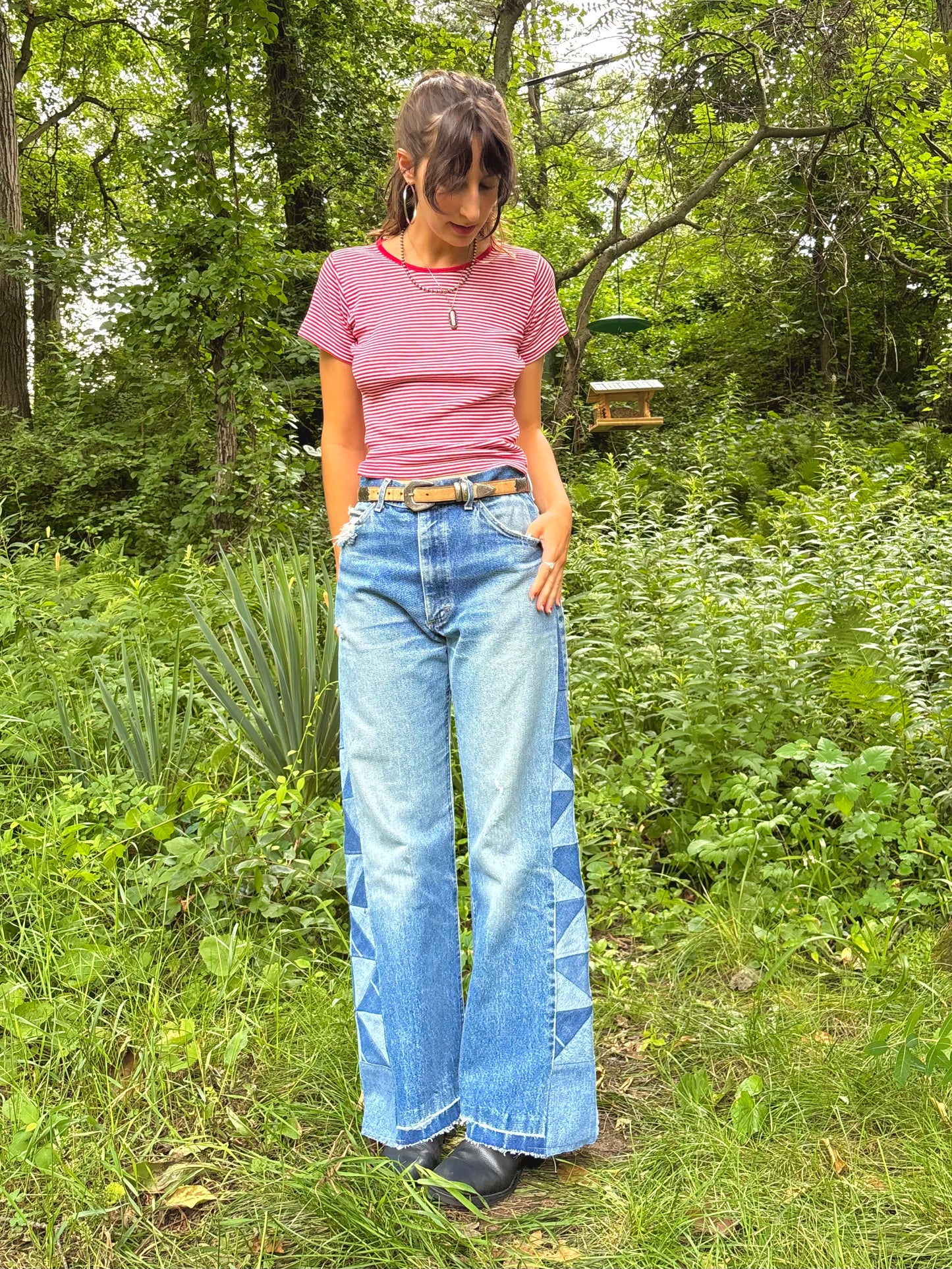 Blue Jean Pinwheel Lees