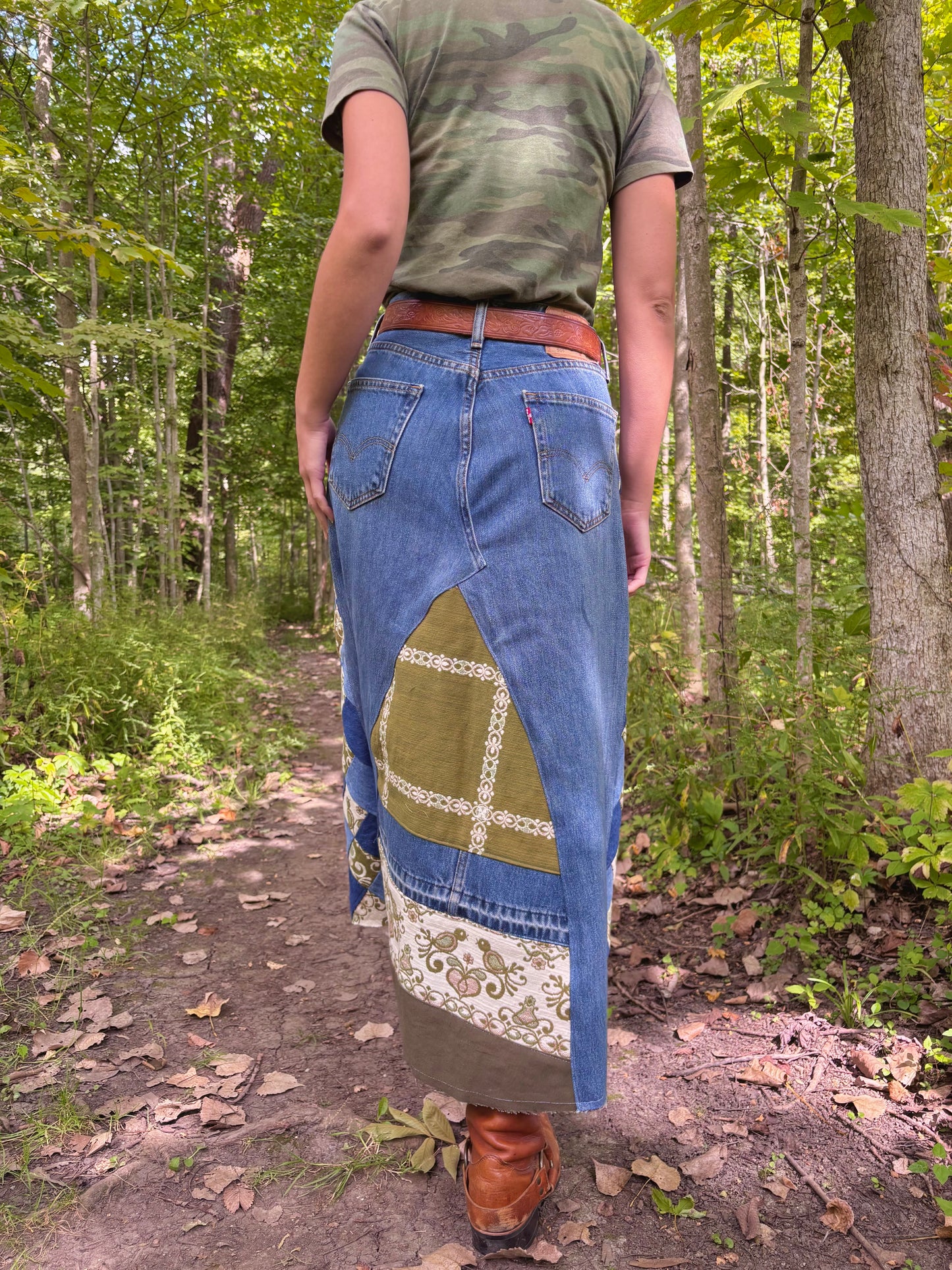 Levi's Quilt Skirt 🌿