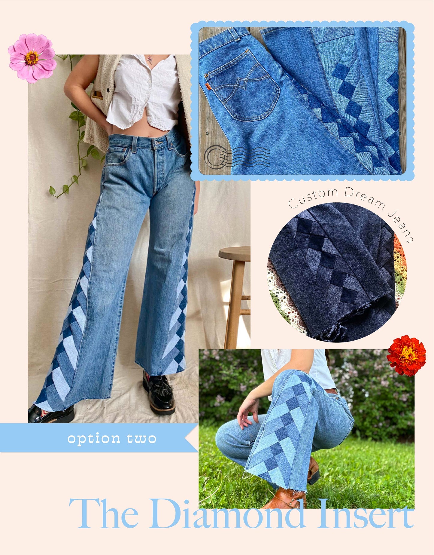Custom Order✨ Send Us Your Jeans!