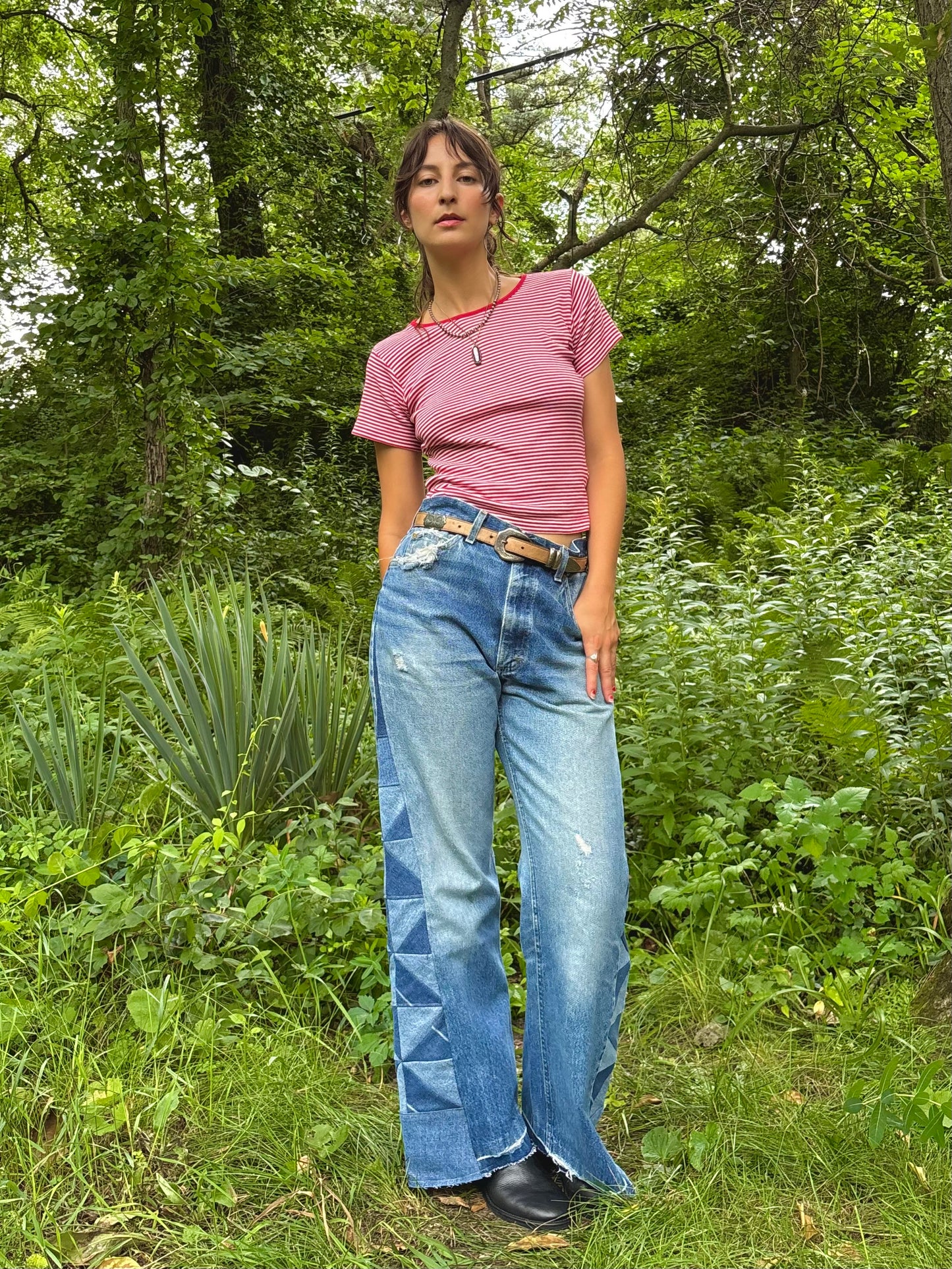 Blue Jean Pinwheel Lees