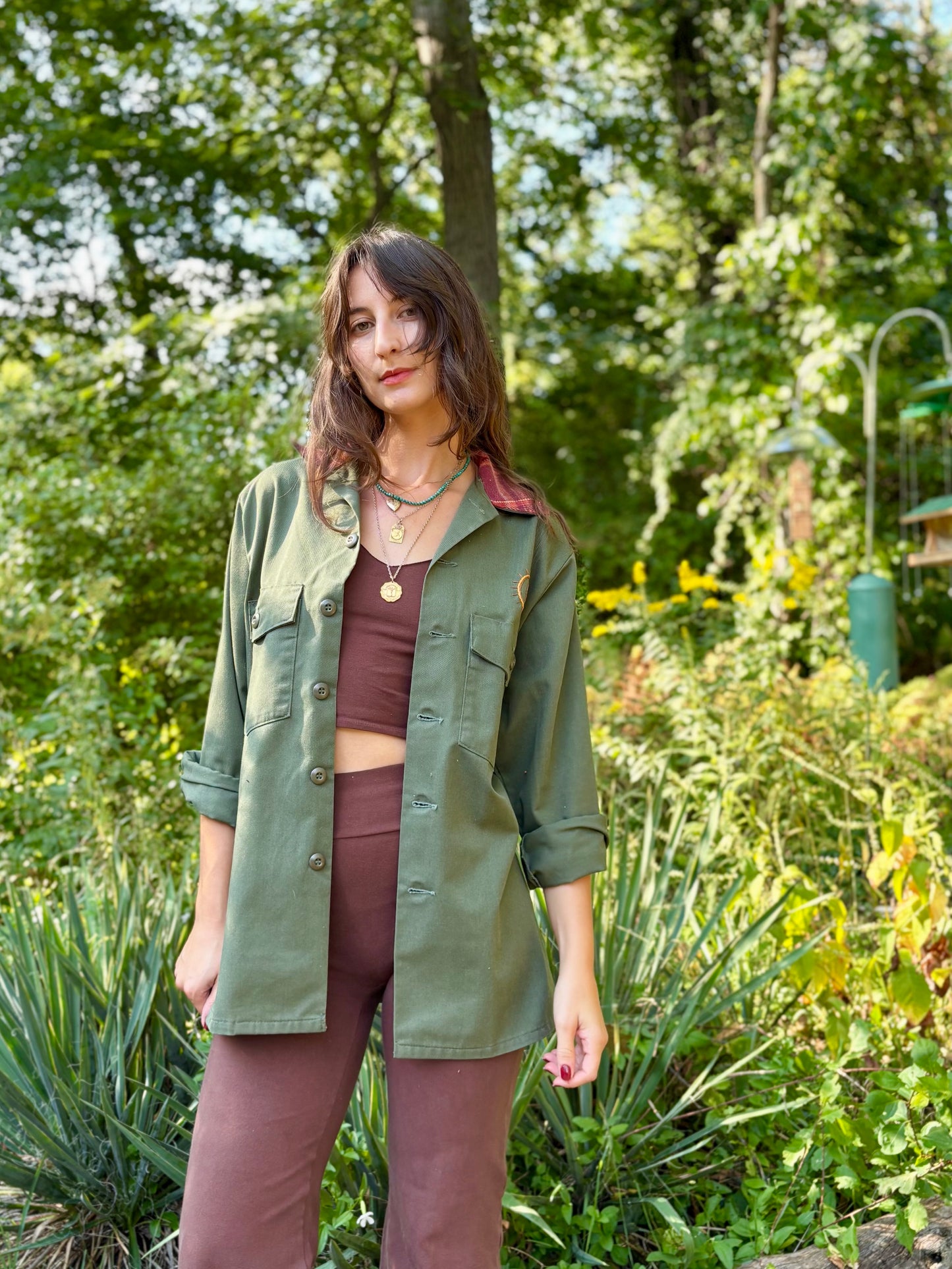 Appliqué Stealie Army Jacket