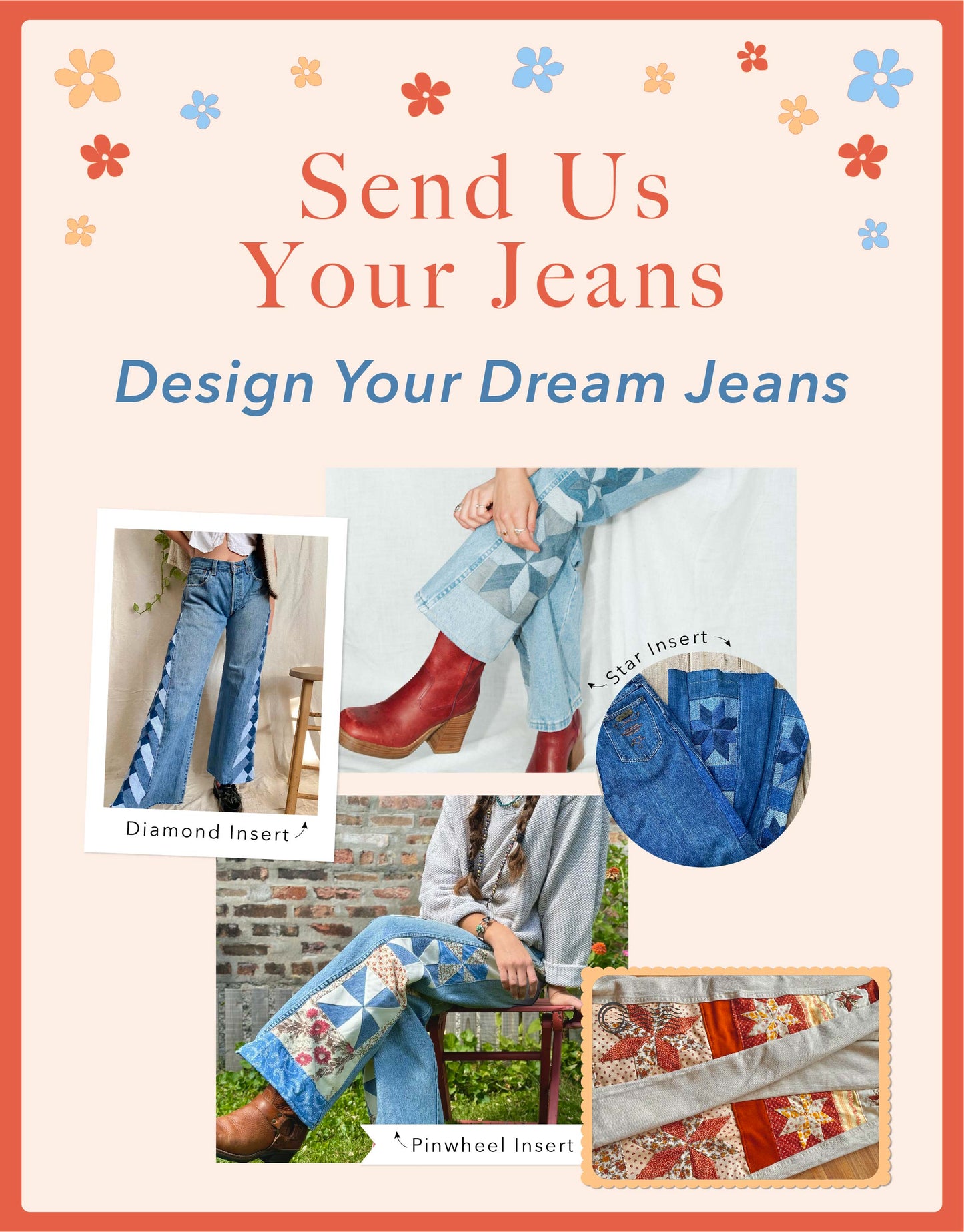 Custom Order✨ Send Us Your Jeans!