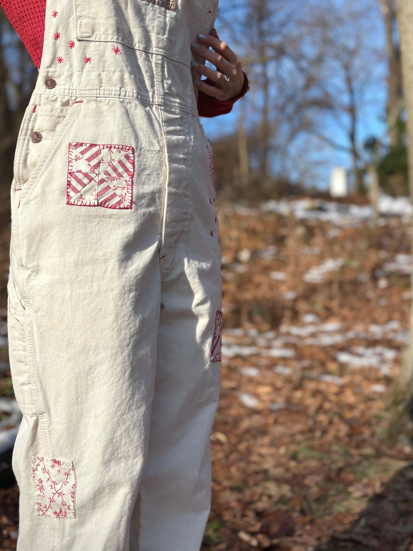 White Big Mac Overalls ❆
