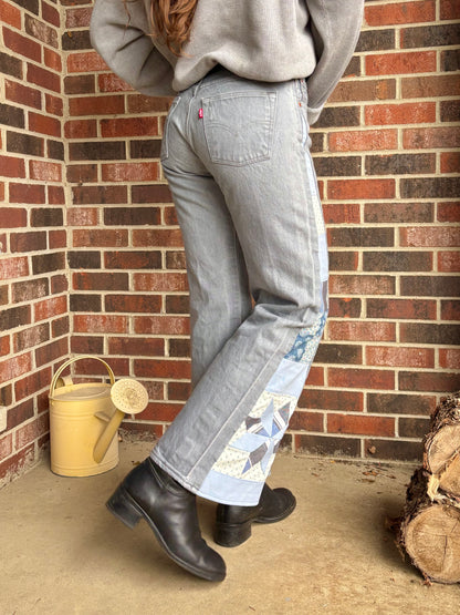 Blue-Gray Star Levi's 501s