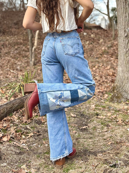 Sky Blue Star Pinwheel  Levi's