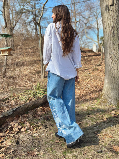 Blue Star Pinwheel Lees