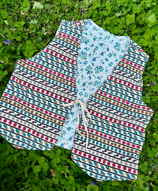 Veggie & Pointelle Vest