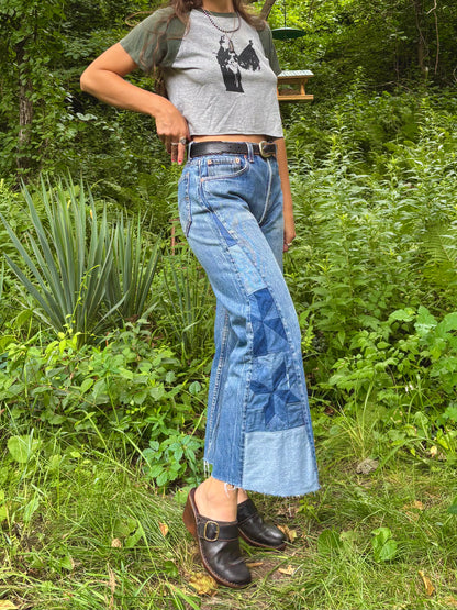 Star & Pinwheel Levi's 501s