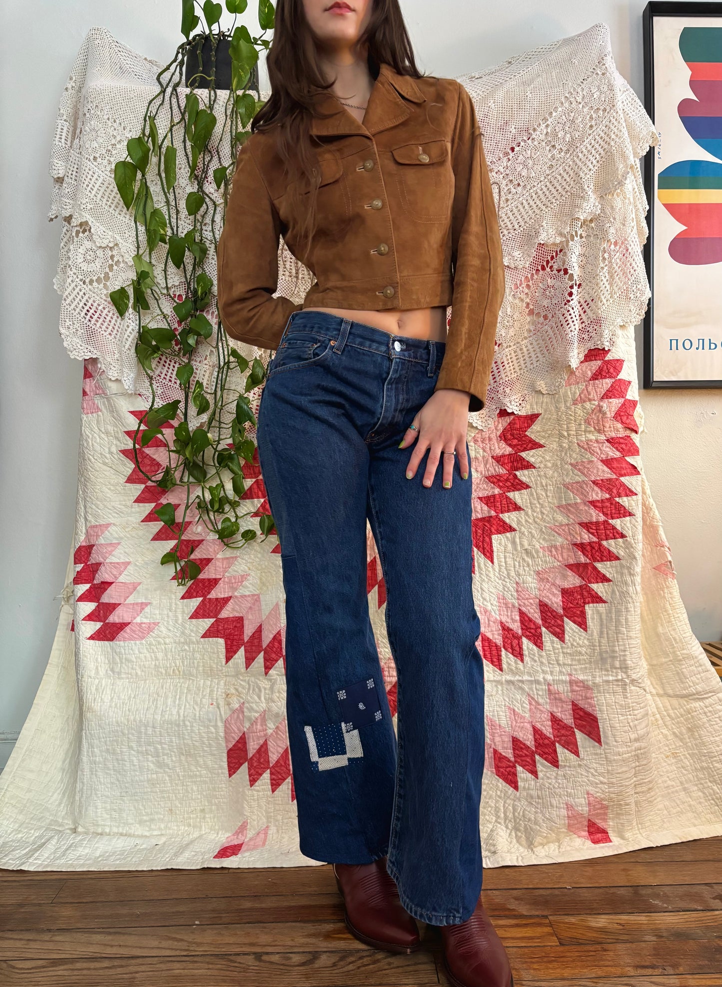 Minimal Patched Levi's 517s