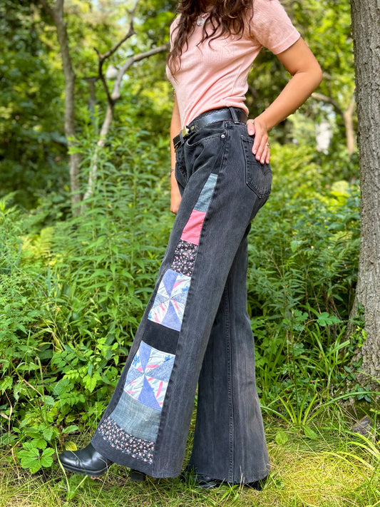 Black Pinwheel Levi's