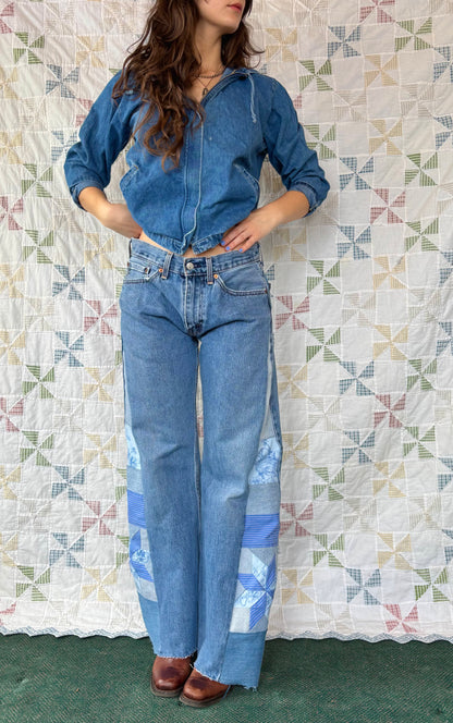 Patchwork Blue Star Levi's