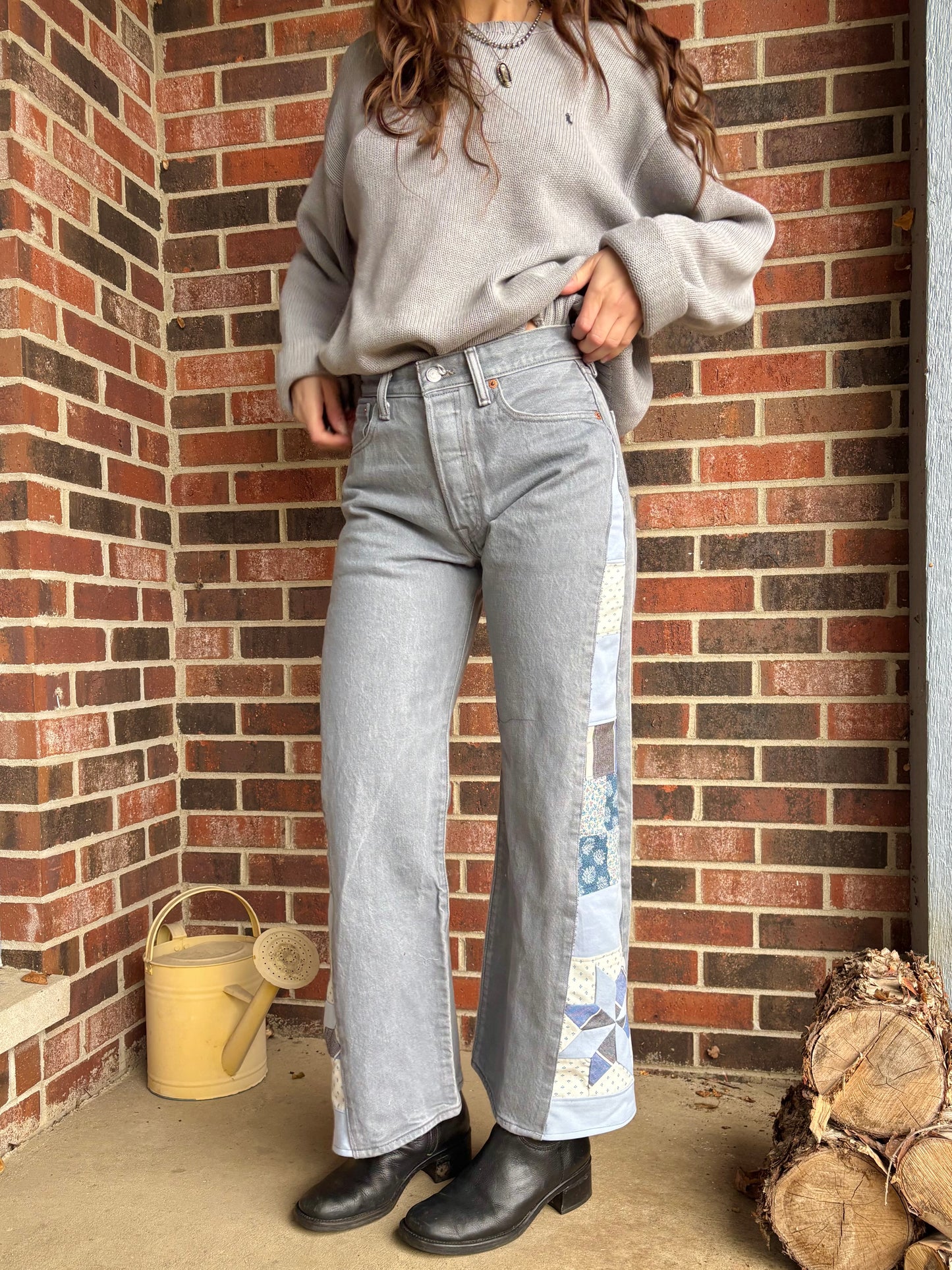 Blue-Gray Star Levi's 501s