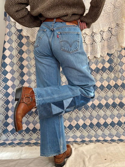 Diamond Pinwheel Levi's 501 XX