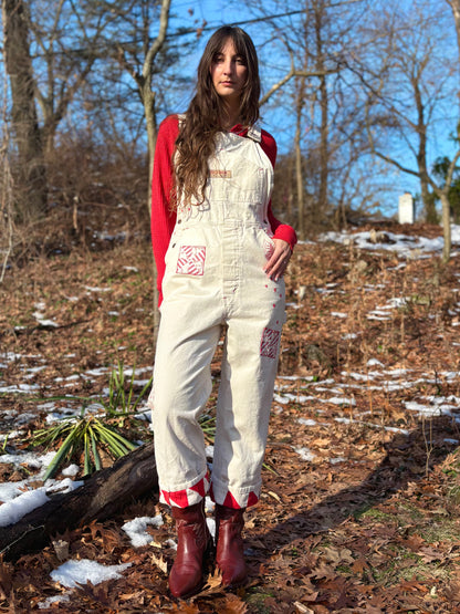 White Big Mac Overalls ❆