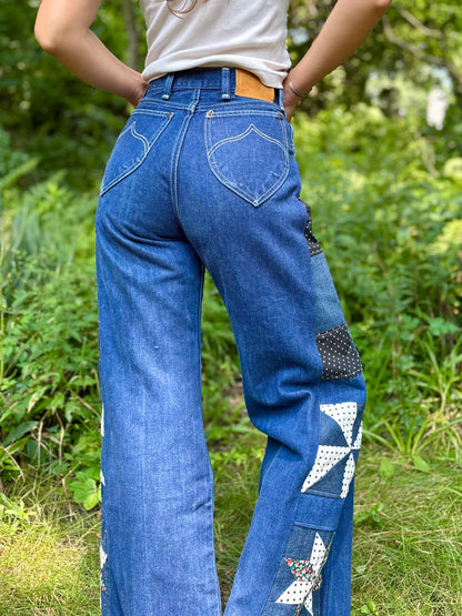 Polka Dot Star & Pinwheel Wranglers