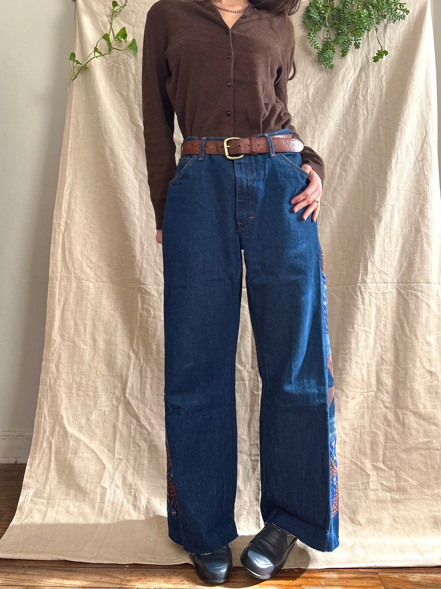 Cocoa & Indigo Pinwheel Dickies